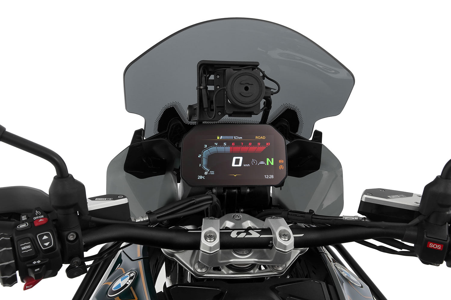 Wunderlich Wind Deflector | Light Smoke | BMW R 1300 GS - Pyramid Motorcycle Accessories