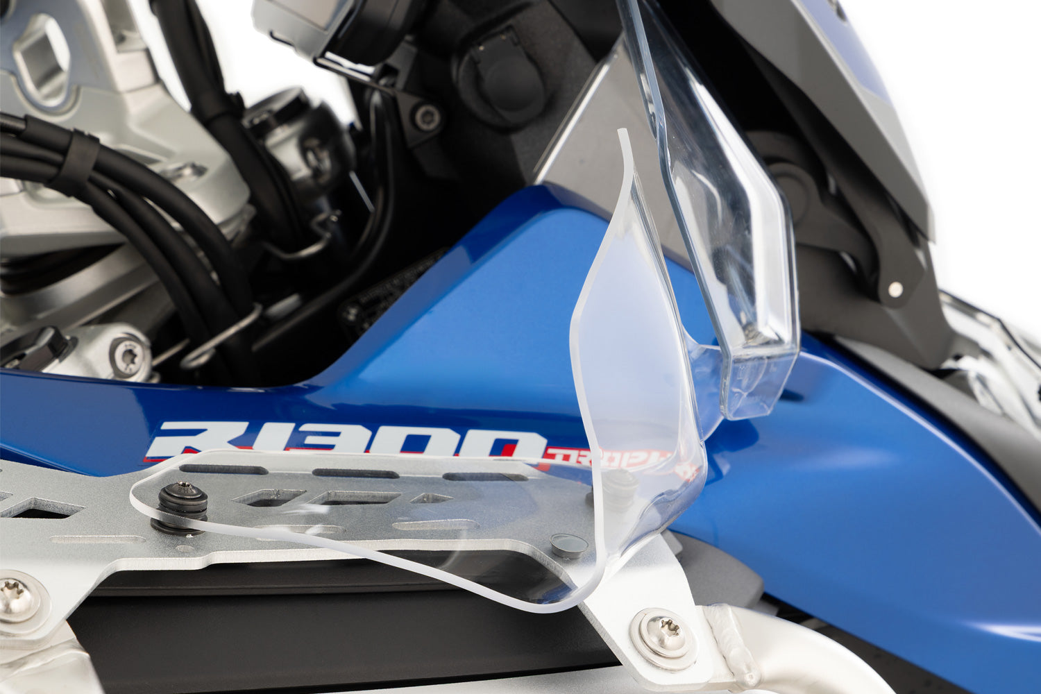 Wunderlich Wind Deflectors For Set | Light Smoke | BMW R 1300 GS Adventure - Pyramid Motorcycle Accessories