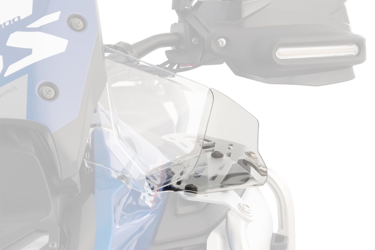Wunderlich Wind Deflectors For Set | Light Smoke | BMW R 1300 GS Adventure - Pyramid Motorcycle Accessories