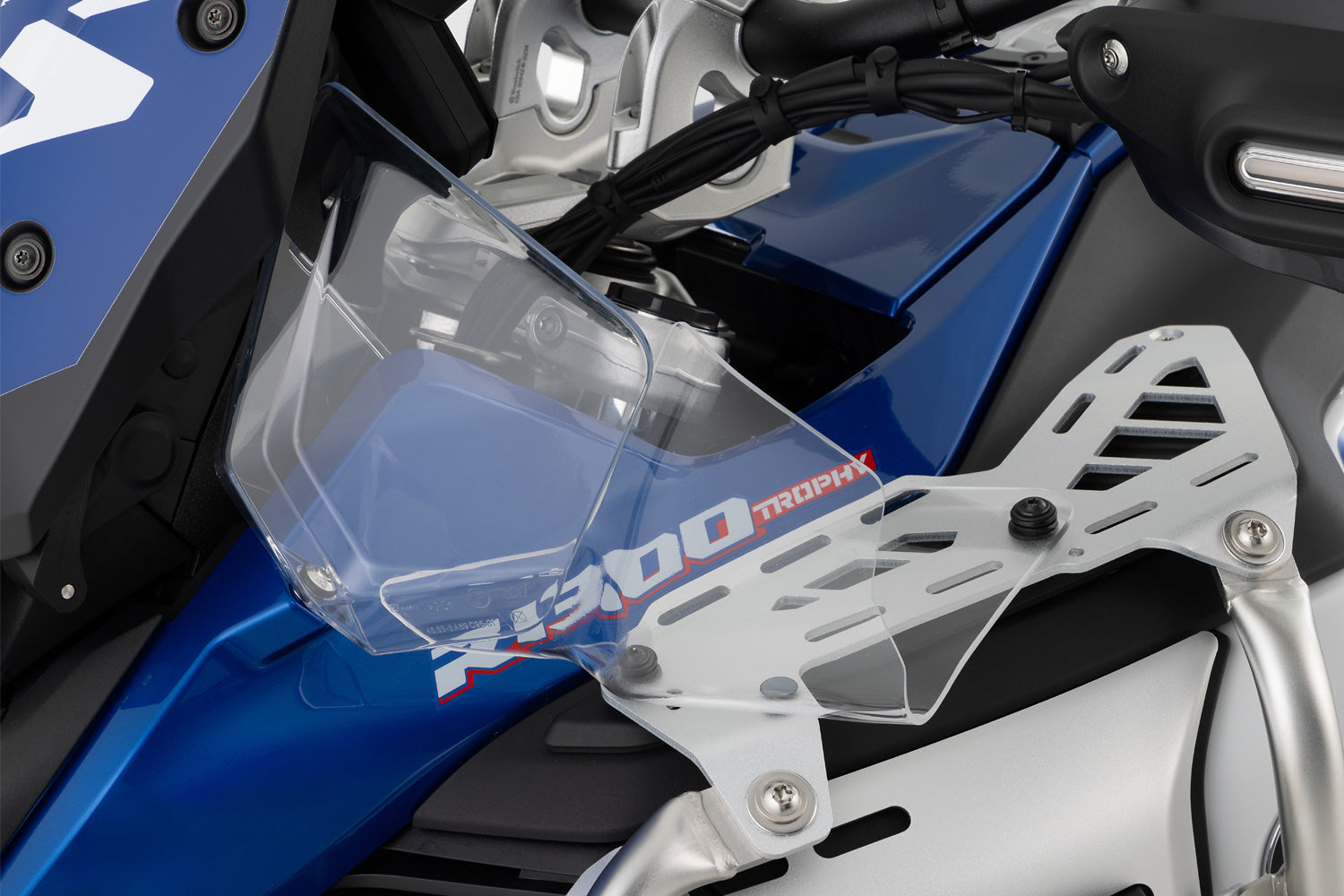 Wunderlich Wind Deflectors For Set | Light Smoke | BMW R 1300 GS Adventure - Pyramid Motorcycle Accessories