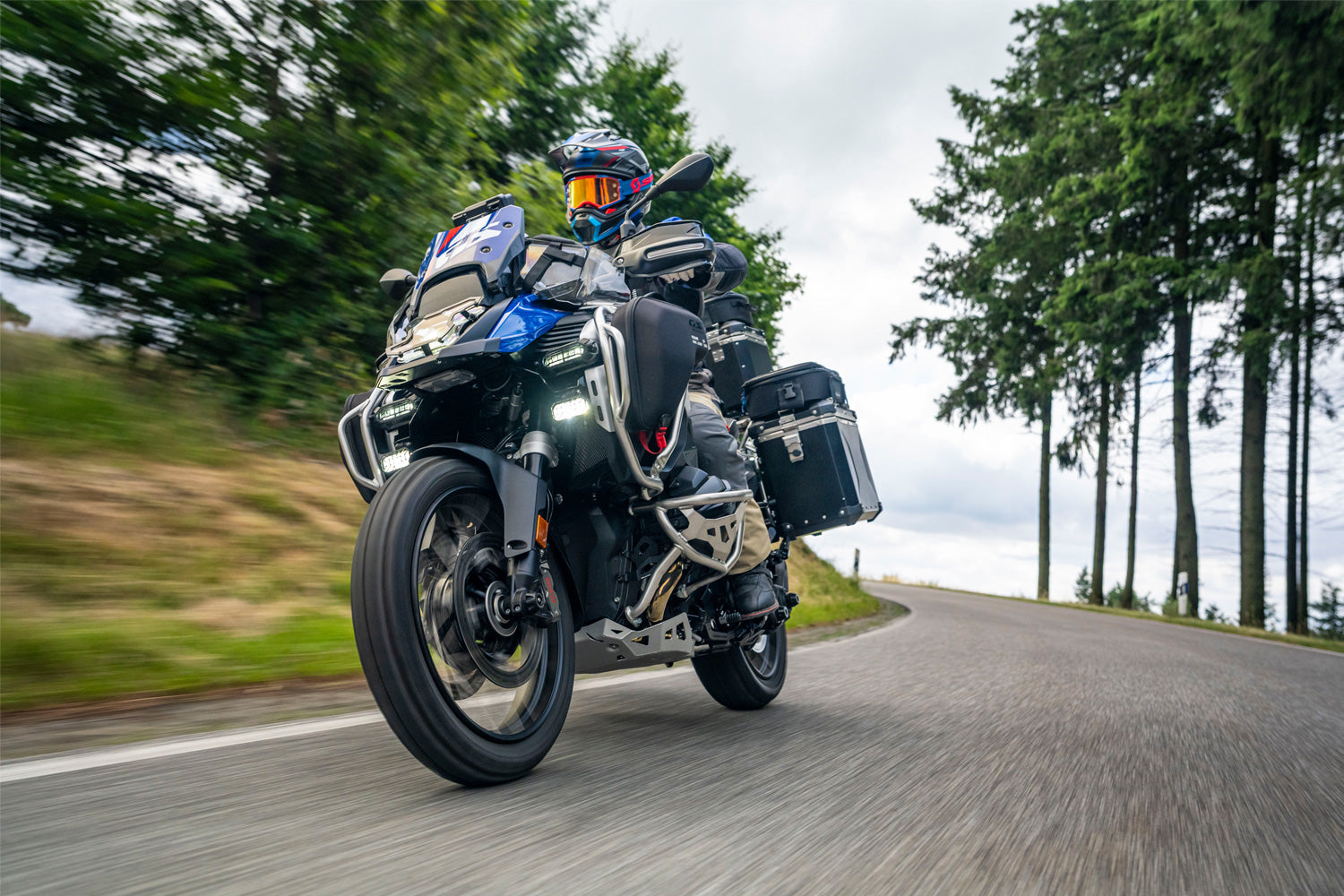 Wunderlich Wind Deflectors For Set | Light Smoke | BMW R 1300 GS Adventure - Pyramid Motorcycle Accessories