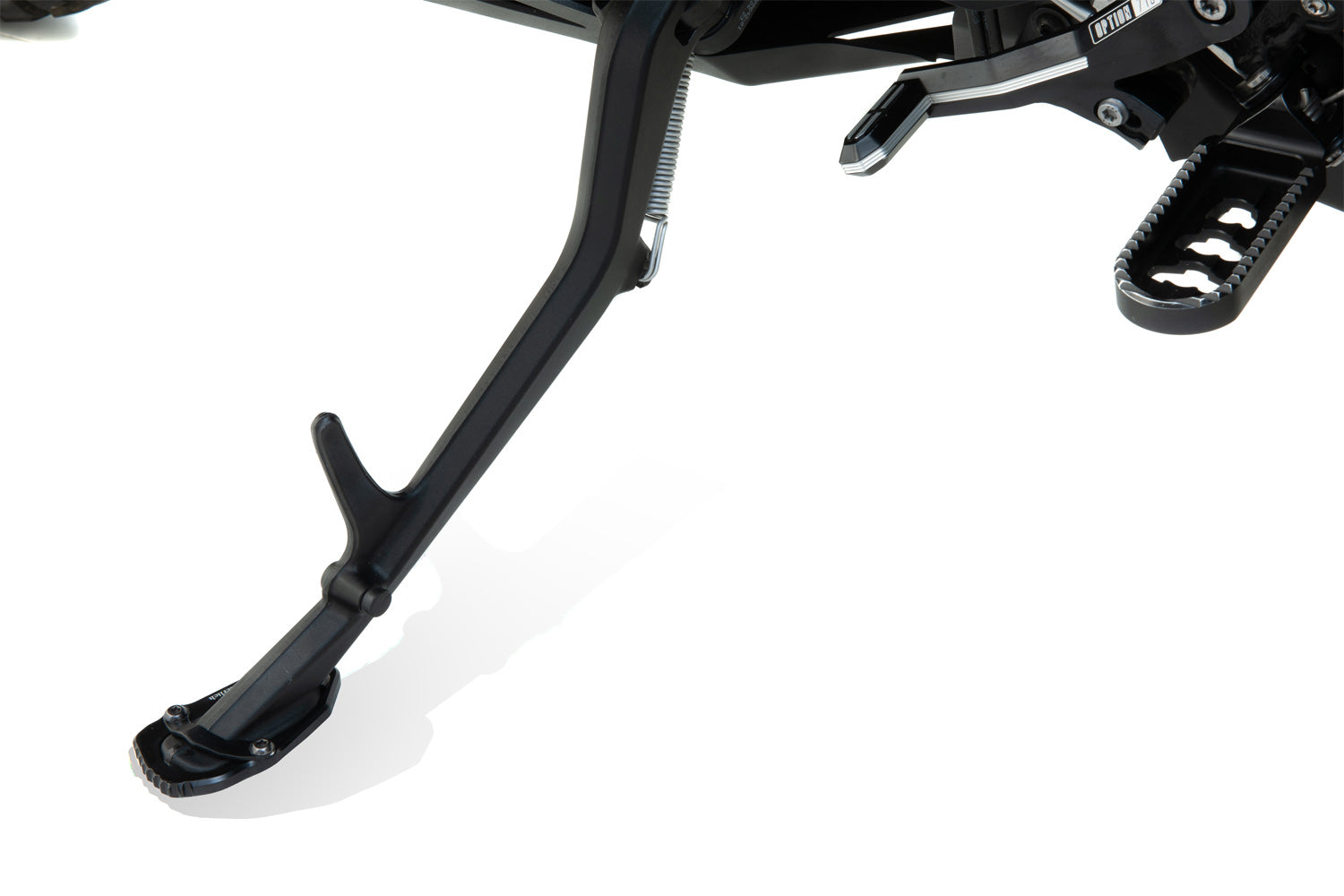Wunderlich Side Stand Enlarged Support | R 1300 GS | Black - Pyramid Motorcycle Accessories
