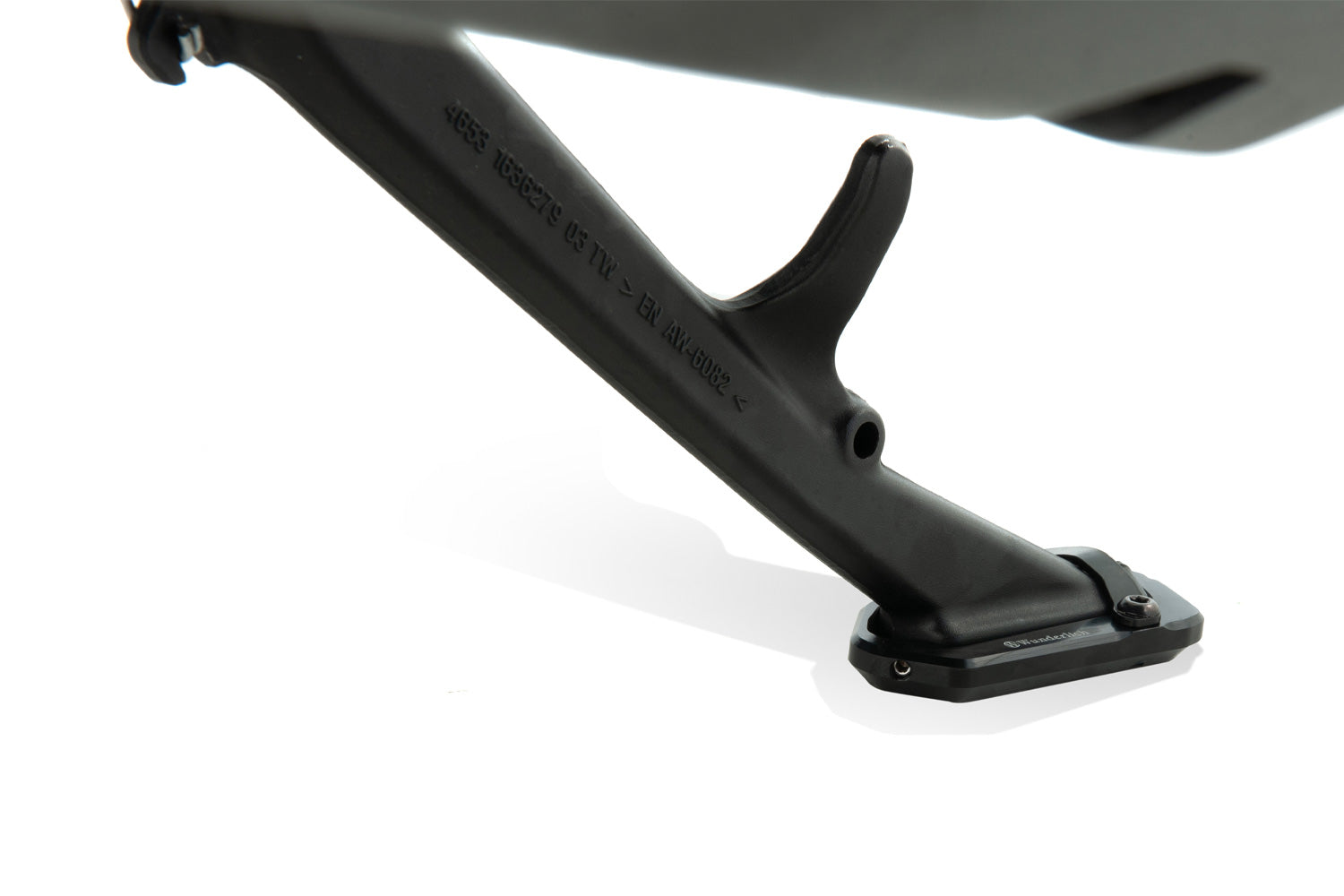 Wunderlich Side Stand Enlarged Support | R 1300 GS | Black - Pyramid Motorcycle Accessories