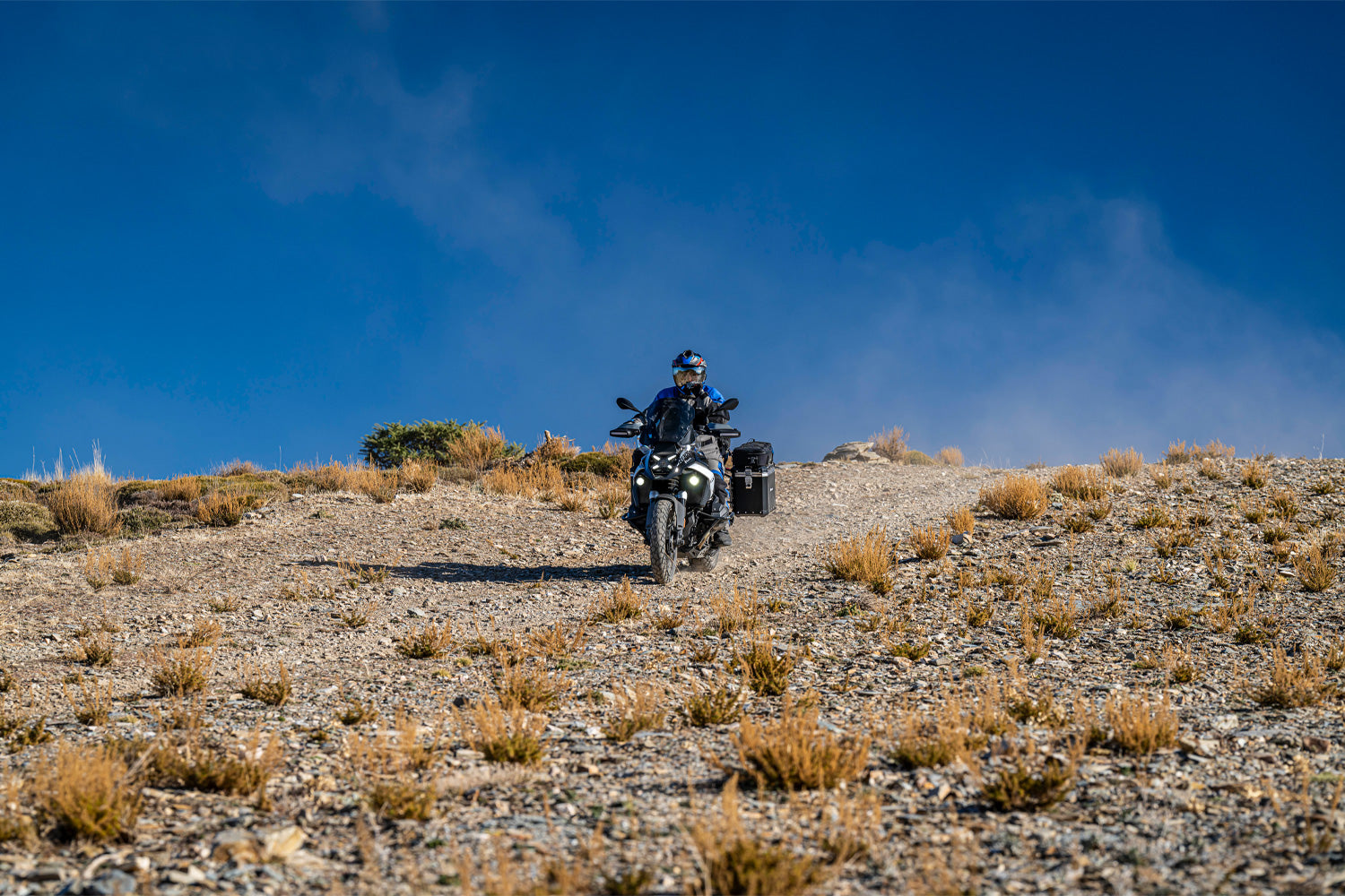Wunderlich Side Stand Enlarged Support | R 1300 GS | Black - Pyramid Motorcycle Accessories