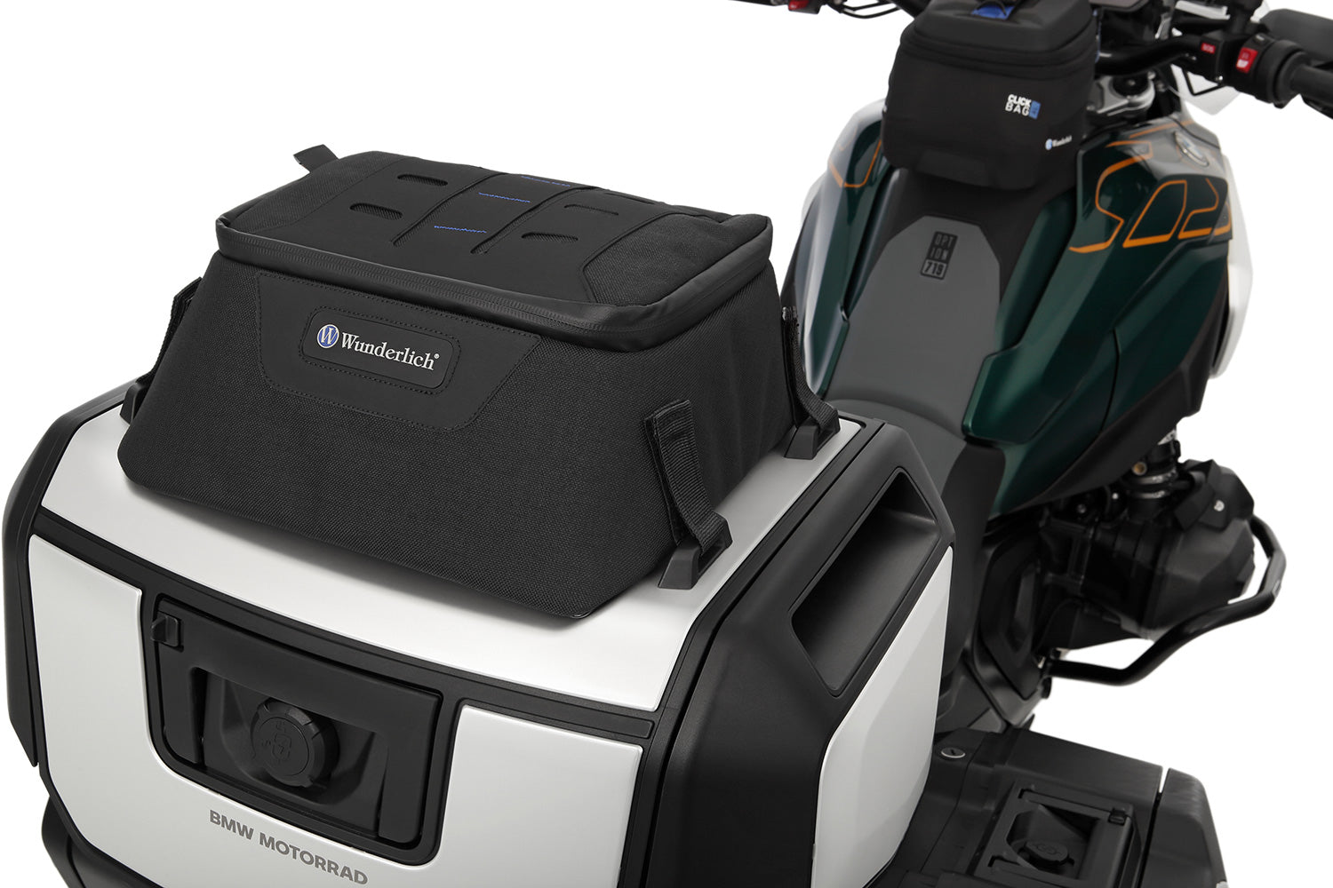 Wunderlich Top Bag For Vario Topcase | Black | BMW R 1300 GS - Pyramid Motorcycle Accessories