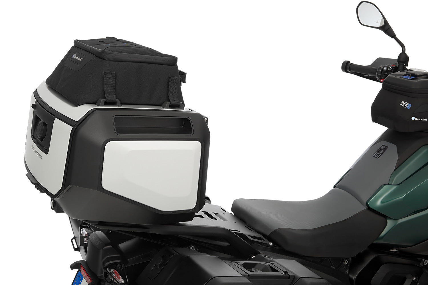 Wunderlich Top Bag For Vario Topcase | Black | BMW R 1300 GS - Pyramid Motorcycle Accessories