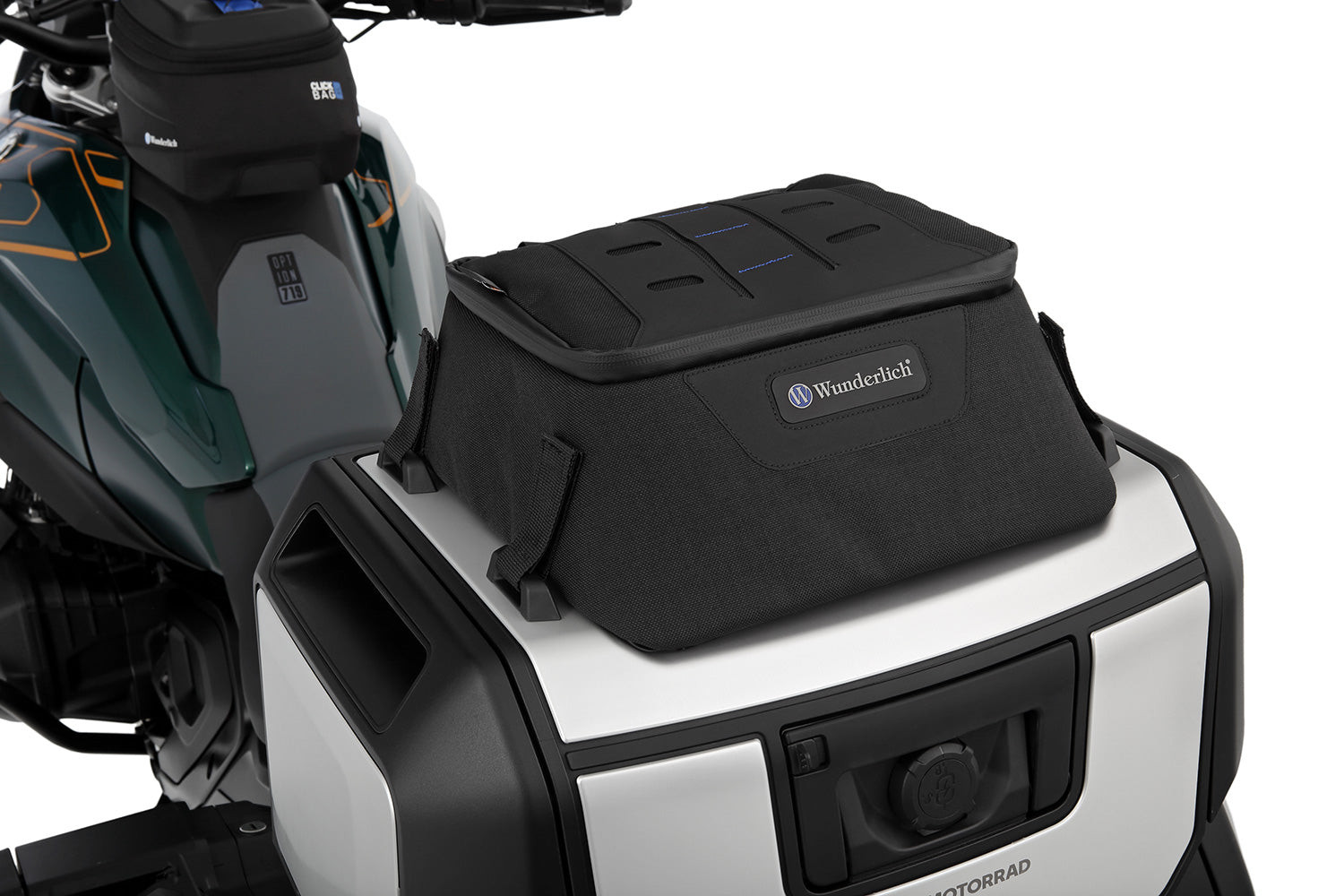 Wunderlich Top Bag For Vario Topcase | Black | BMW R 1300 GS - Pyramid Motorcycle Accessories