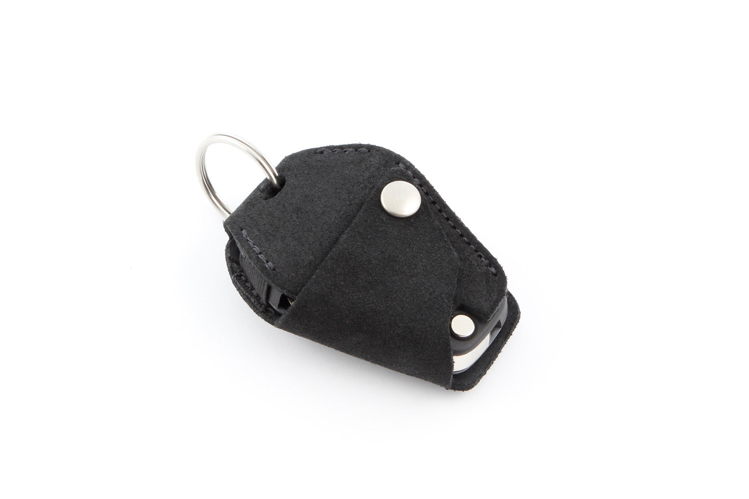 Wunderlich Keyless Ride Key Pouch Genuine Leather | Black | BMW R 12 - Pyramid Motorcycle Accessories