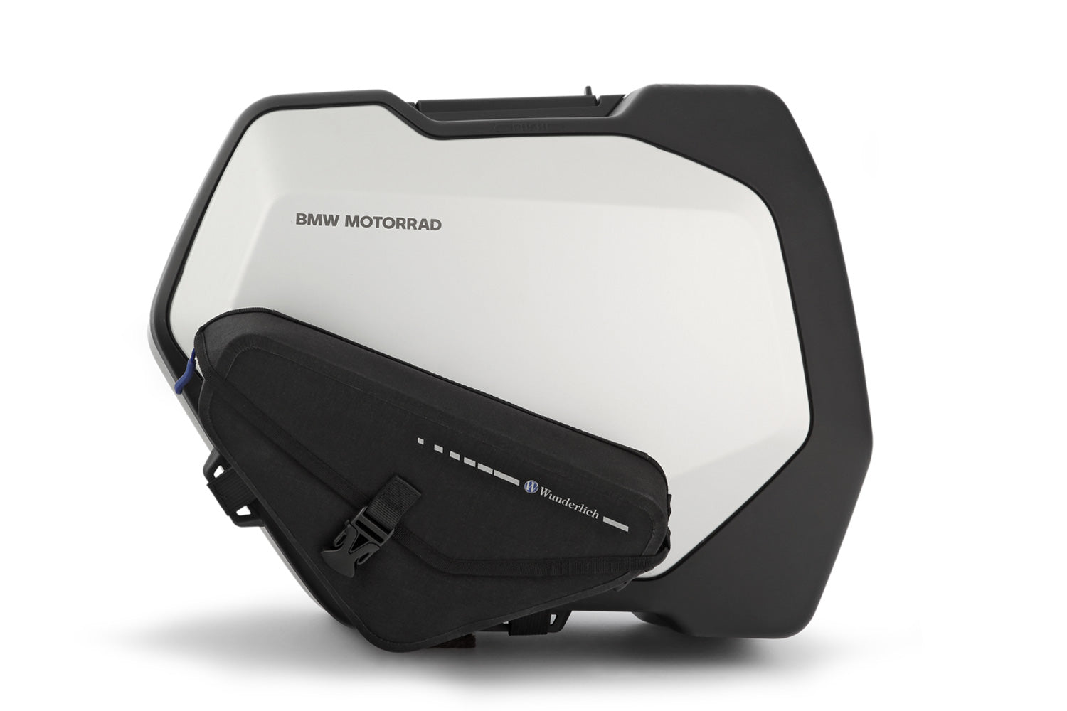 Wunderlich Pipe Mounting For Mammut Side Bags | Black | BMW R nineT - Pyramid Motorcycle Accessories