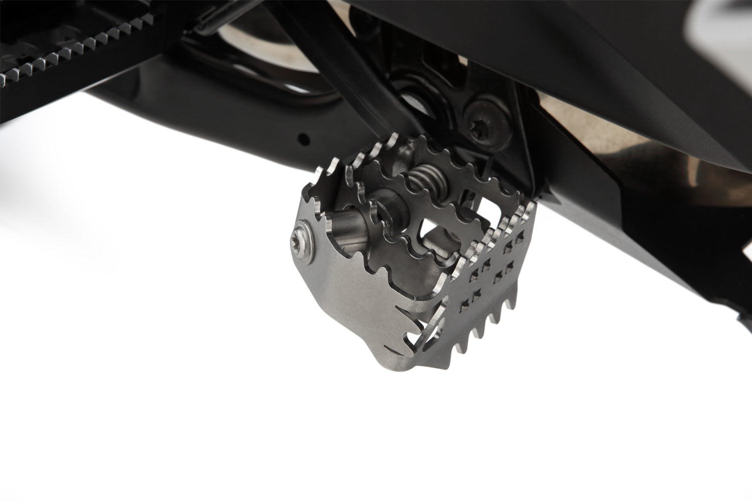Wunderlich Enduro Brake Lever Enlargement | Silver - Pyramid Motorcycle Accessories