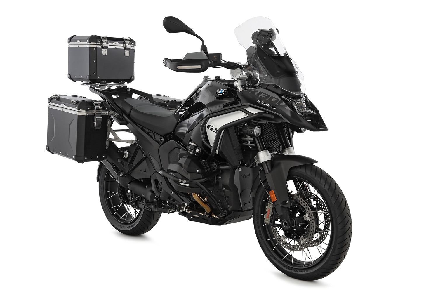 Wunderlich Extreme Case Set | R 1300 GS | Black - Pyramid Motorcycle Accessories