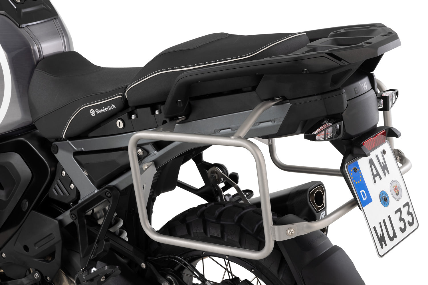 Wunderlich Case Carrier Extreme | R 1300 GS Adventure | Stainless Steel - Pyramid Motorcycle Accessories