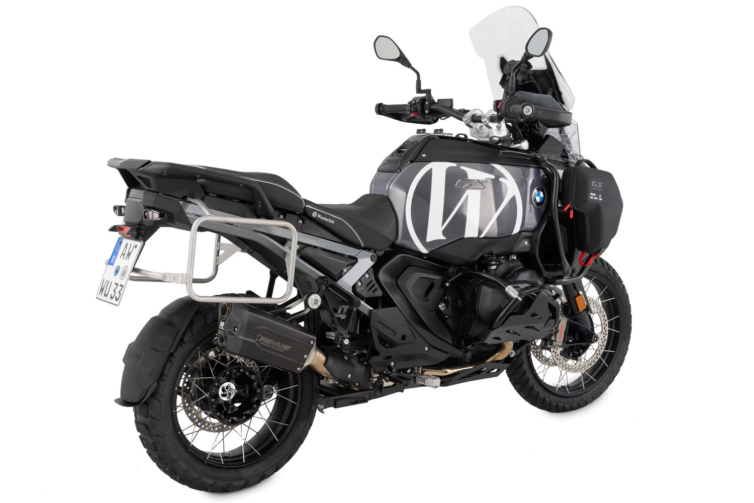Wunderlich Case Carrier Extreme | R 1300 GS Adventure | Stainless Steel - Pyramid Motorcycle Accessories