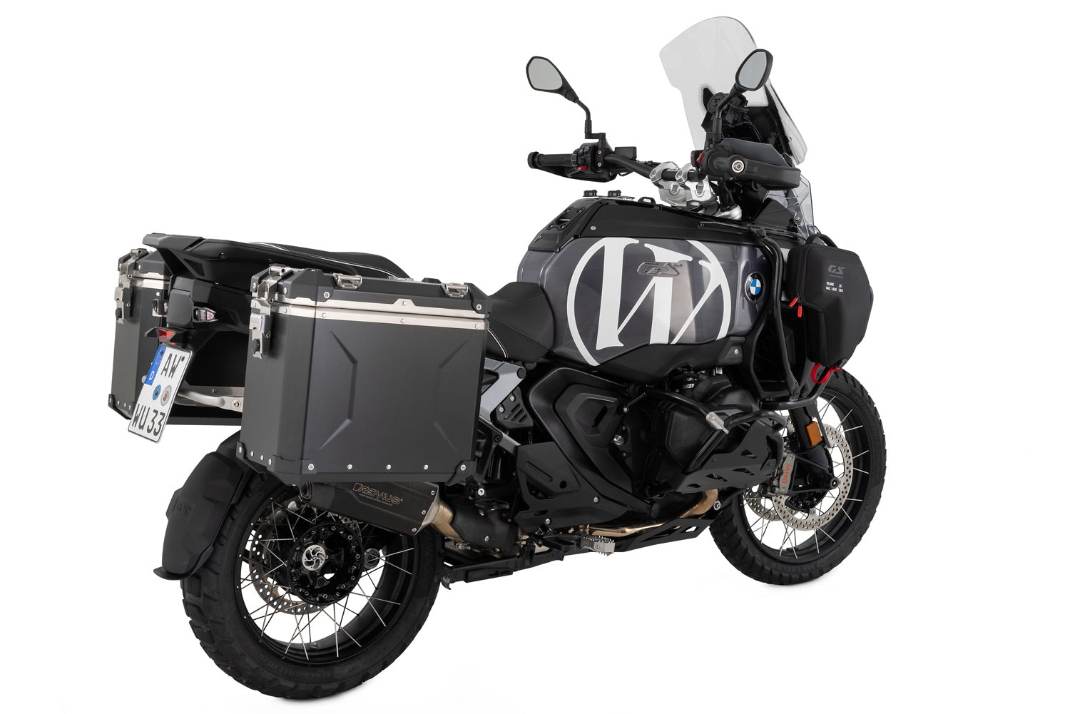 Wunderlich Case Carrier Extreme | R 1300 GS Adventure | Stainless Steel - Pyramid Motorcycle Accessories