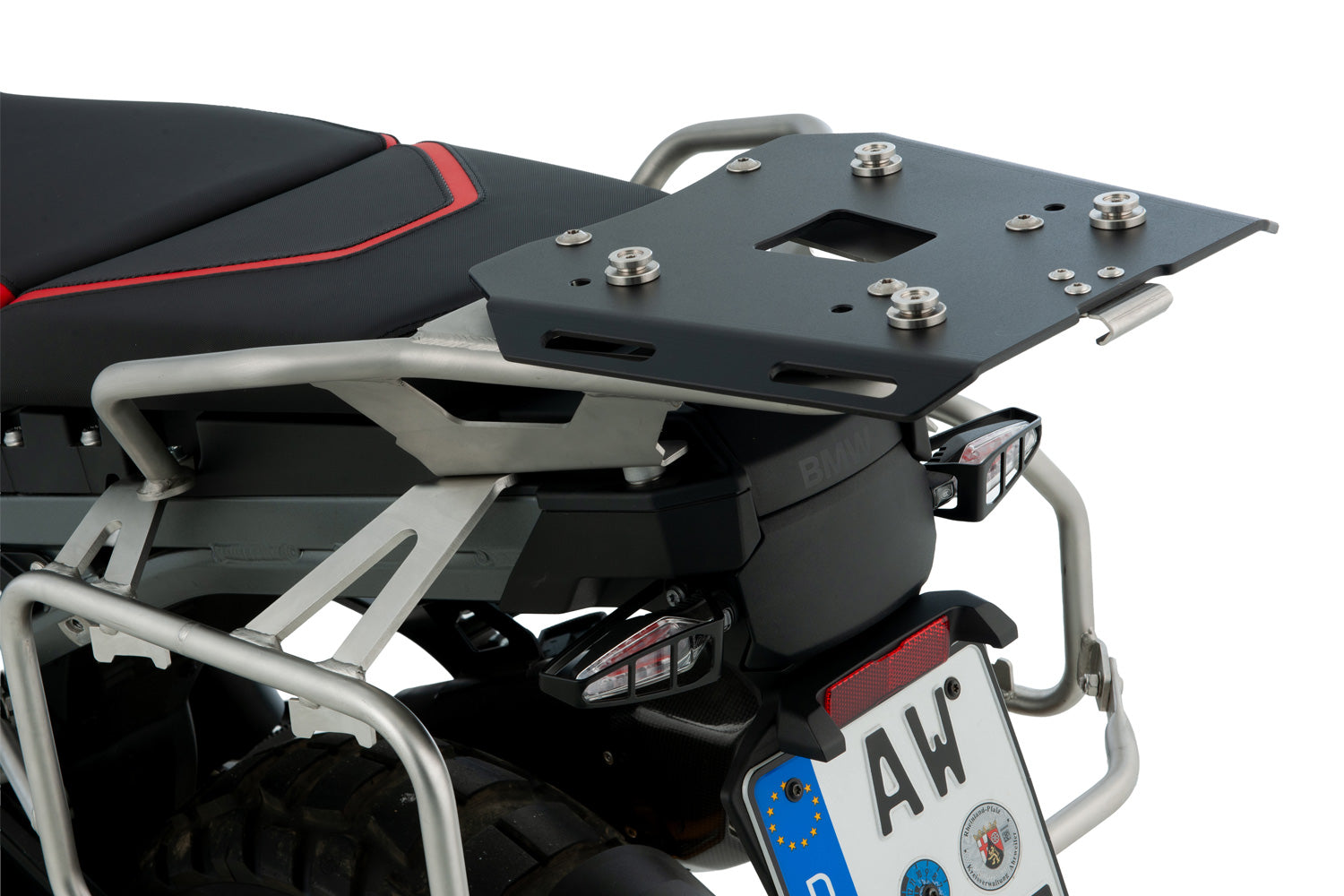 Wunderlich Top Case Rack Premium | Chrome | BMW R 1250 RT - Pyramid Motorcycle Accessories