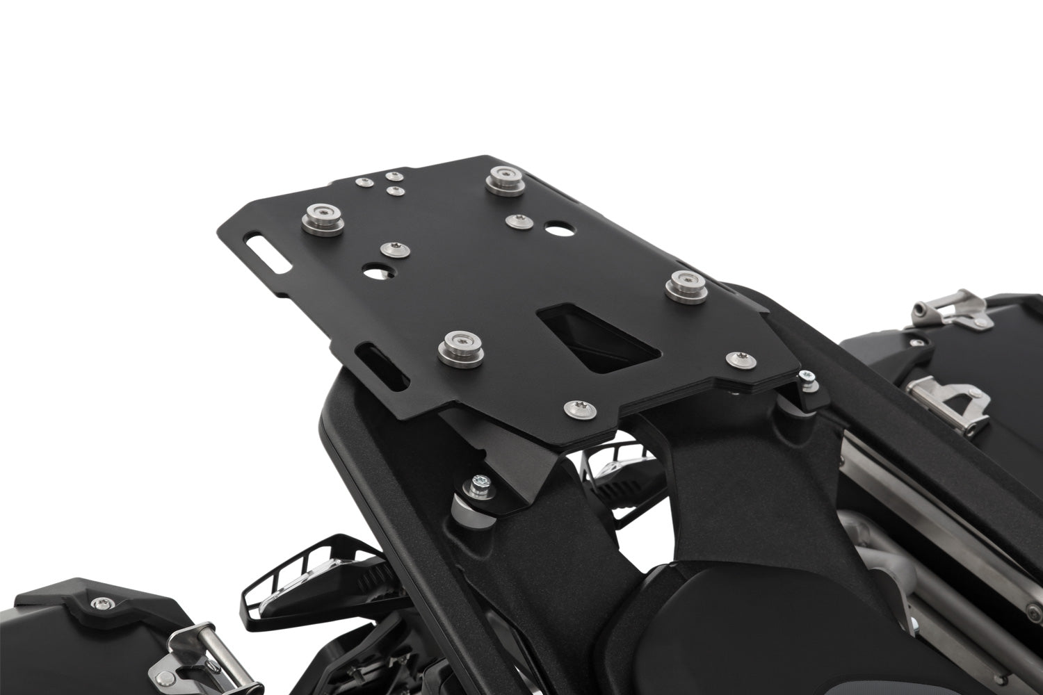 Wunderlich Unirack Case Carrier | Silver | BMW R 1300 GS - Pyramid Motorcycle Accessories