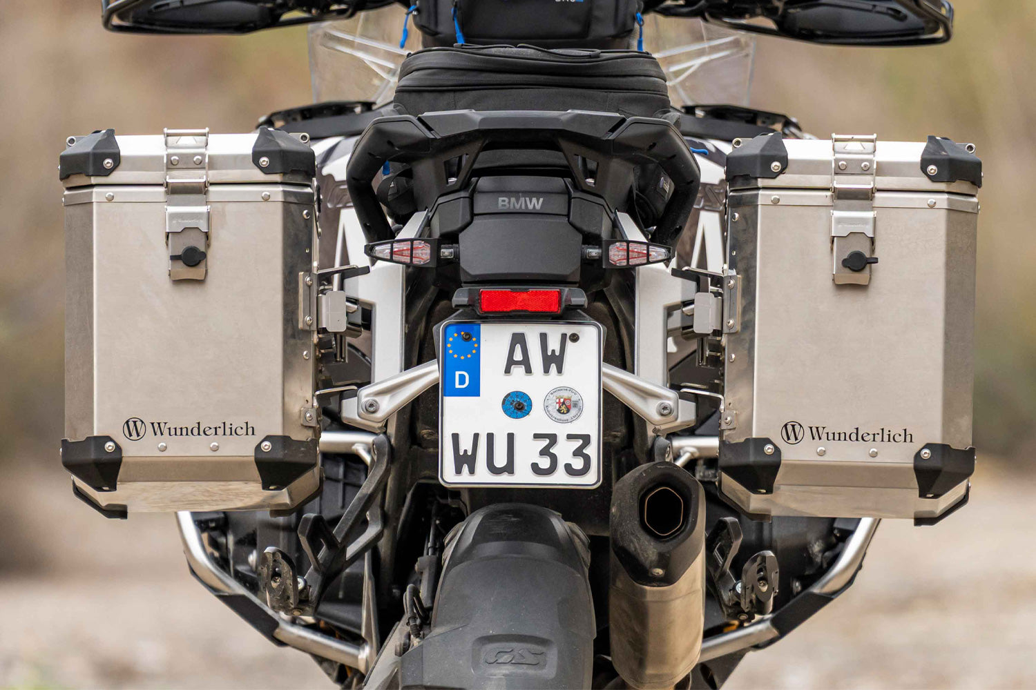 Wunderlich Case Set Extreme Slimline Directlock | Black - Pyramid Motorcycle Accessories