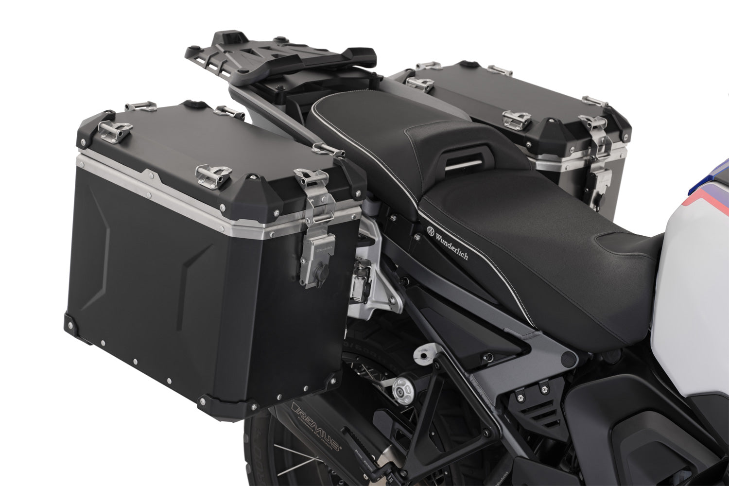 Wunderlich Case Set Extreme Directlock R 1300 GS Adventure | Aluminum - Pyramid Motorcycle Accessories