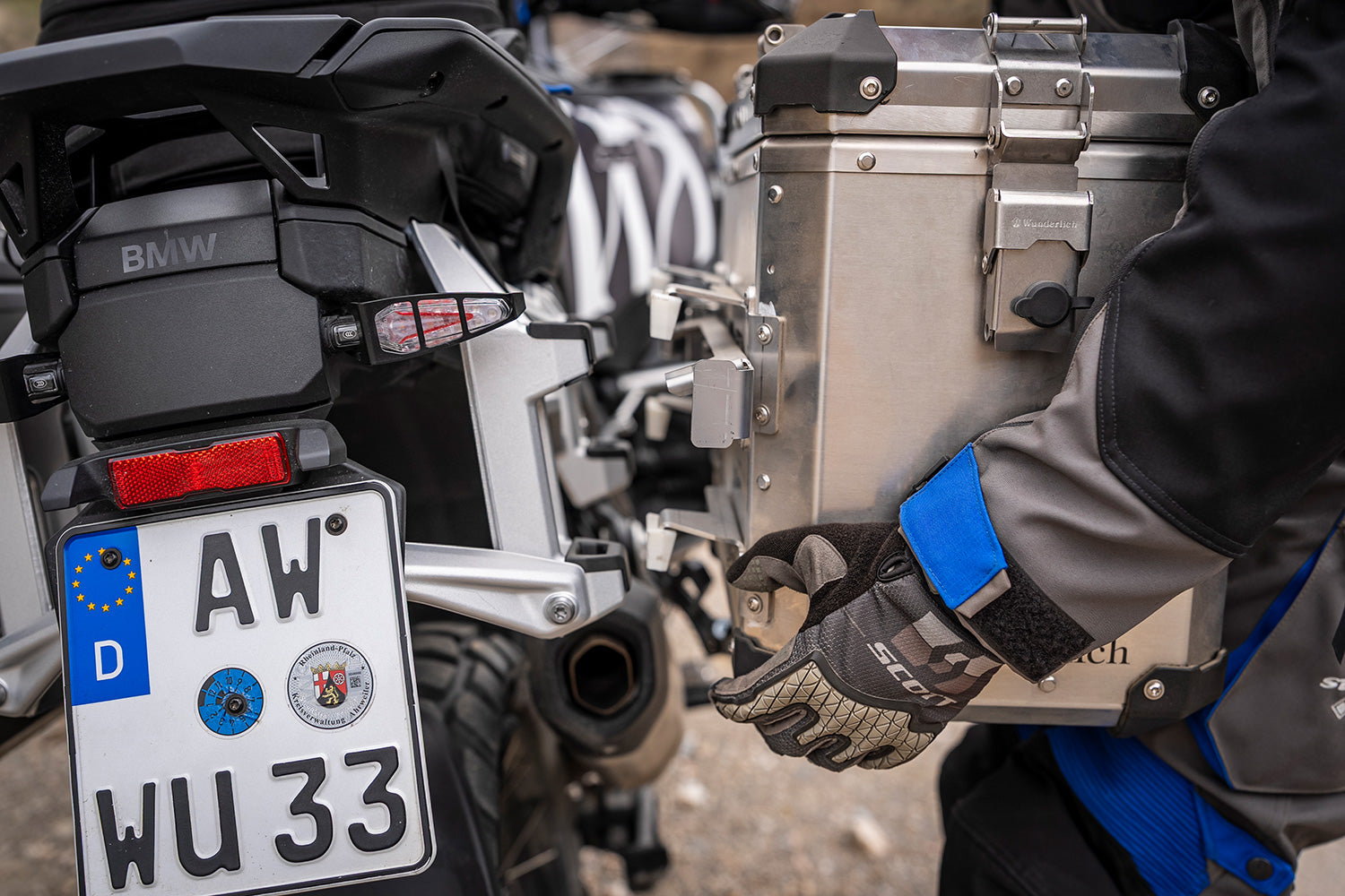 Wunderlich Case Set Extreme Directlock R 1300 GS Adventure | Aluminum - Pyramid Motorcycle Accessories