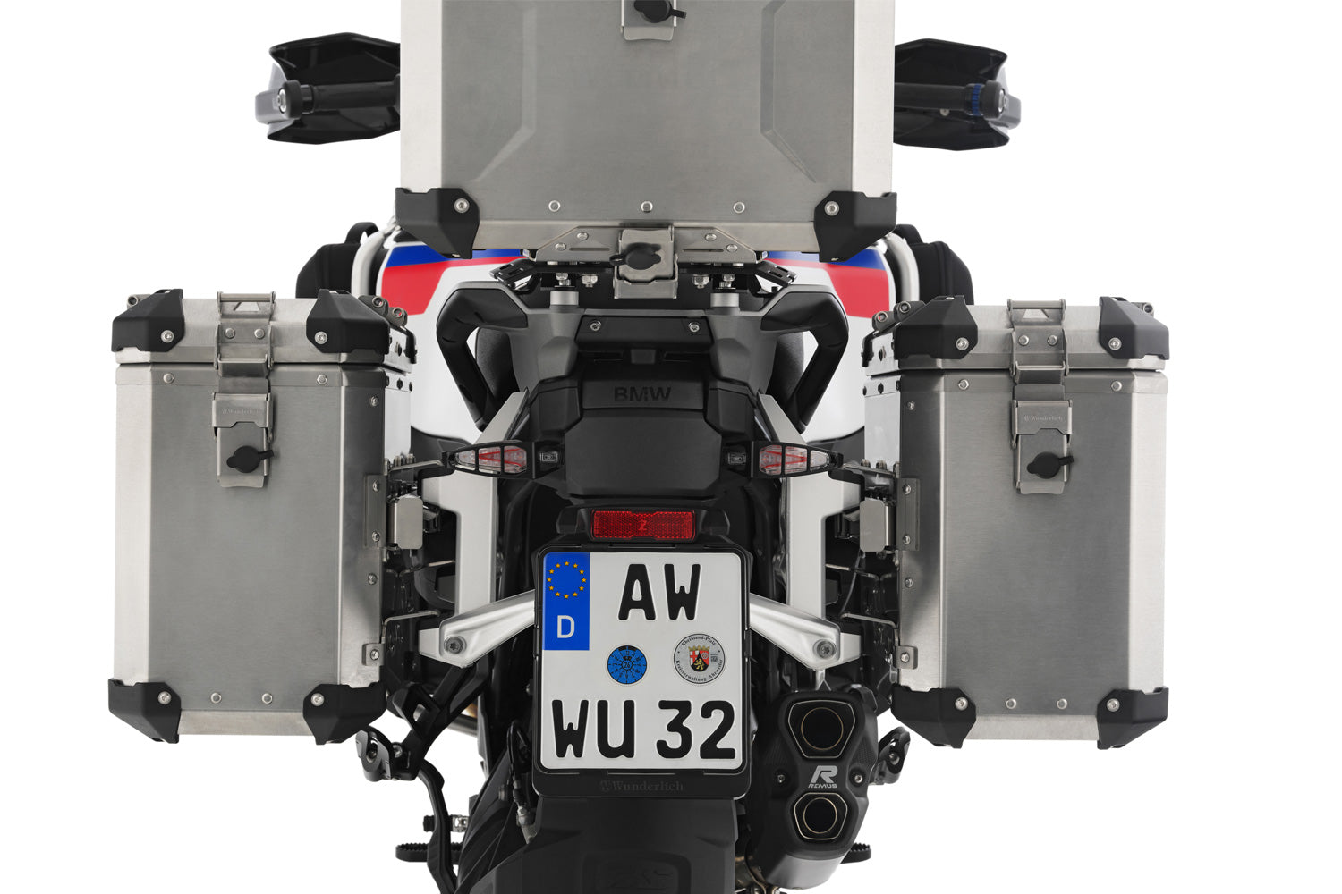 Wunderlich Pannier X-Rack Light Directlock | Black | BMW R 1300 GS Adventure - Pyramid Motorcycle Accessories
