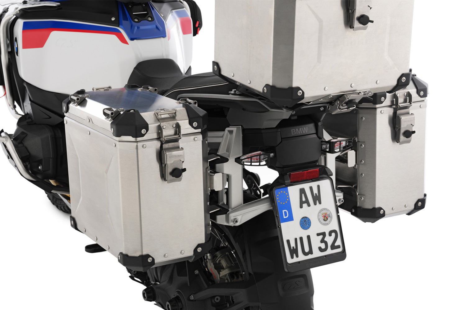 Wunderlich Pannier X-Rack Light Directlock | Black | BMW R 1300 GS Adventure - Pyramid Motorcycle Accessories