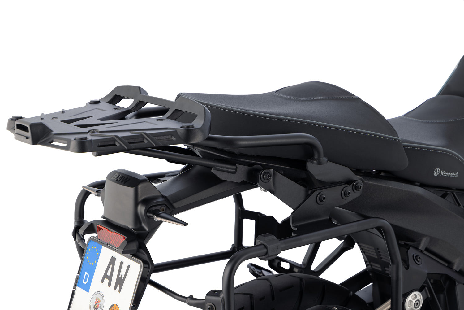 Wunderlich Top Case Carrier X-Rack for Vario | Black | BMW R 1300 GS - Pyramid Motorcycle Accessories