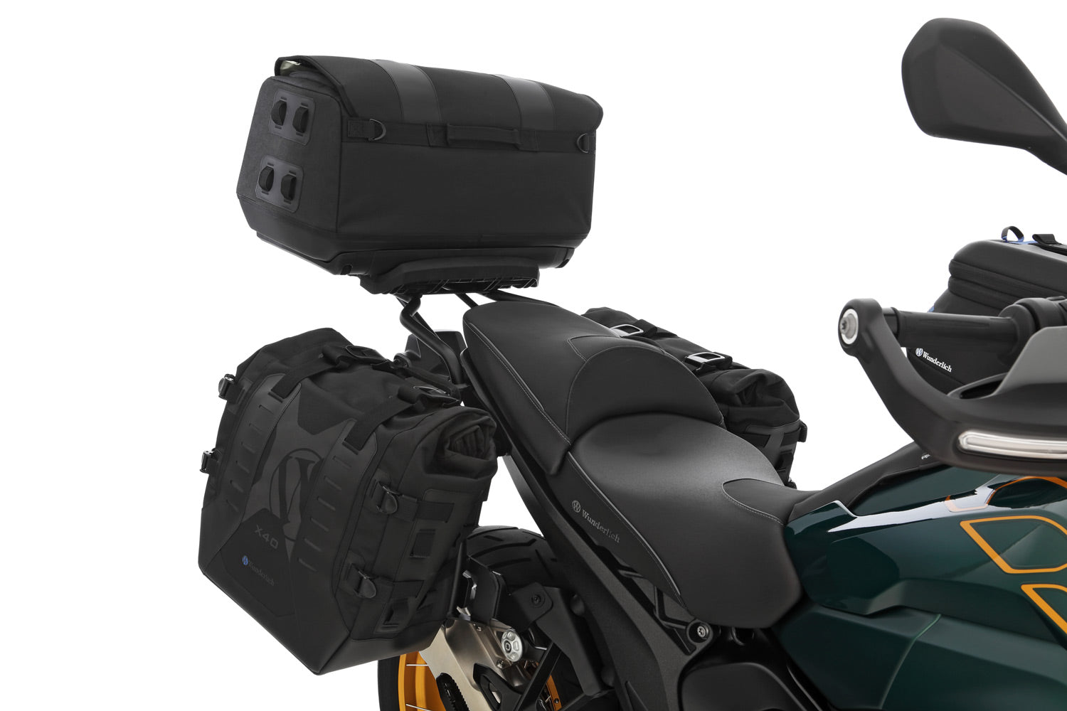 Wunderlich Top Case Carrier X-Rack for Vario | Black | BMW R 1300 GS - Pyramid Motorcycle Accessories