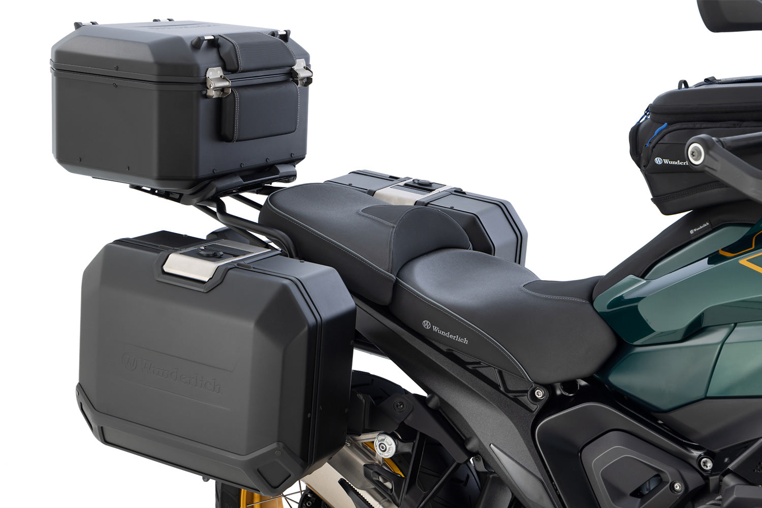 Wunderlich Top Case Carrier X-Rack for Vario | Black | BMW R 1300 GS - Pyramid Motorcycle Accessories