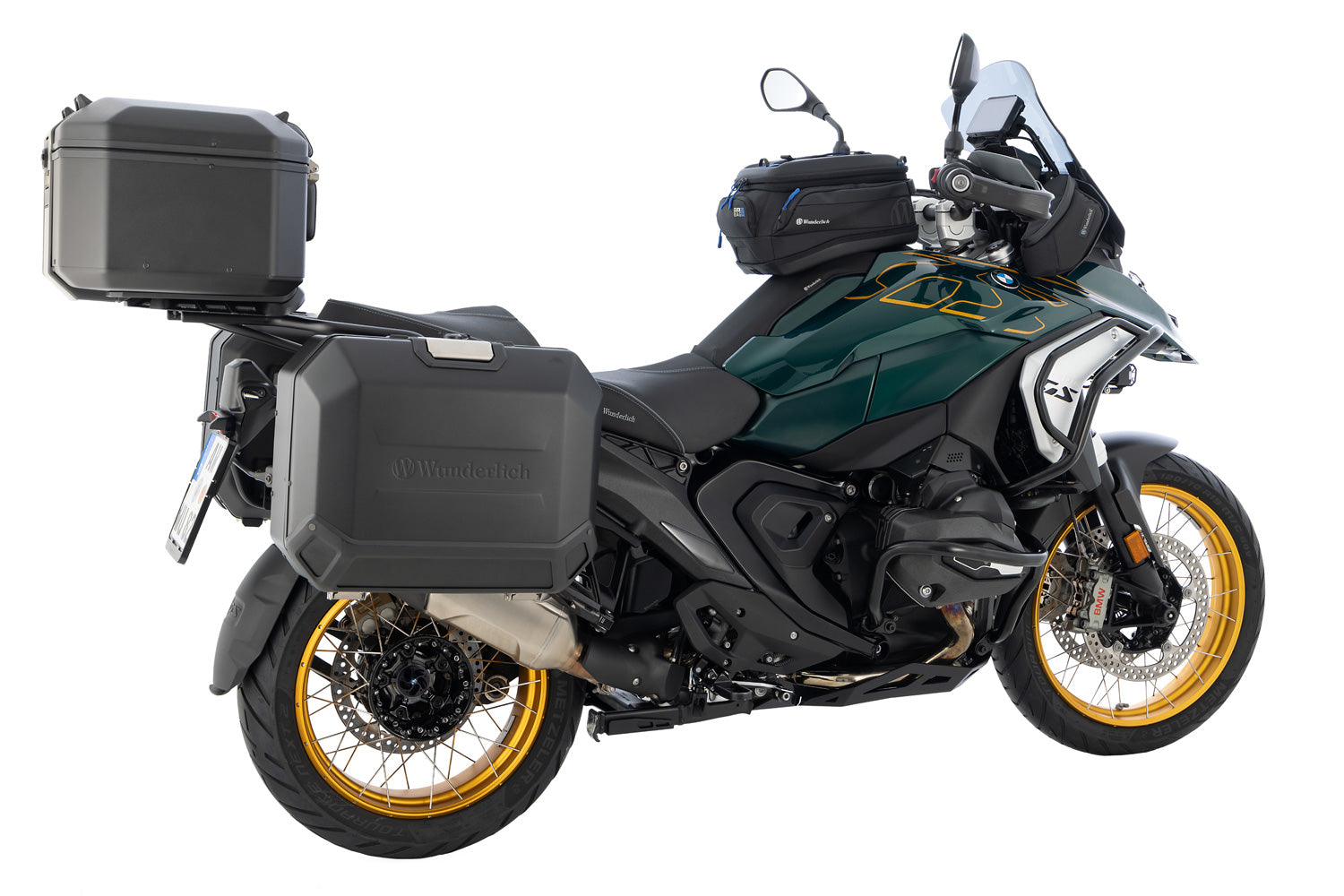 Wunderlich Top Case Carrier X-Rack for Vario | Black | BMW R 1300 GS - Pyramid Motorcycle Accessories