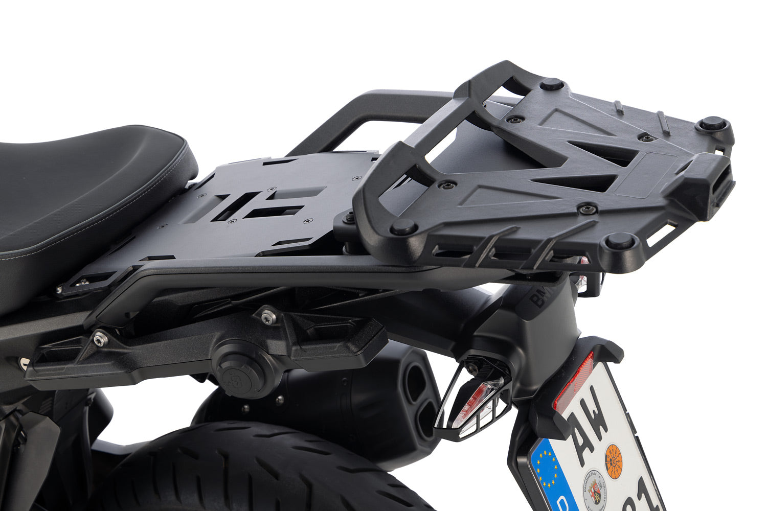 Wunderlich Top Case Carrier X-Rack | Black | BMW S 1000 XR - Pyramid Motorcycle Accessories