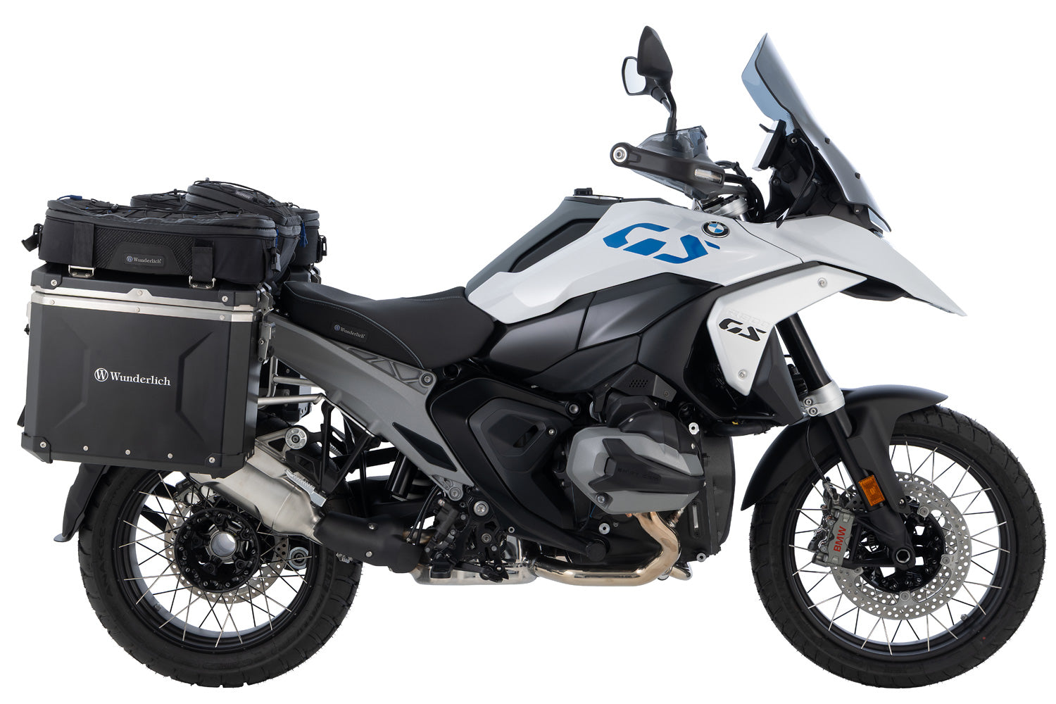 Wunderlich Unirack Case Carrier | Silver | BMW R 1300 GS Adventure - Pyramid Motorcycle Accessories