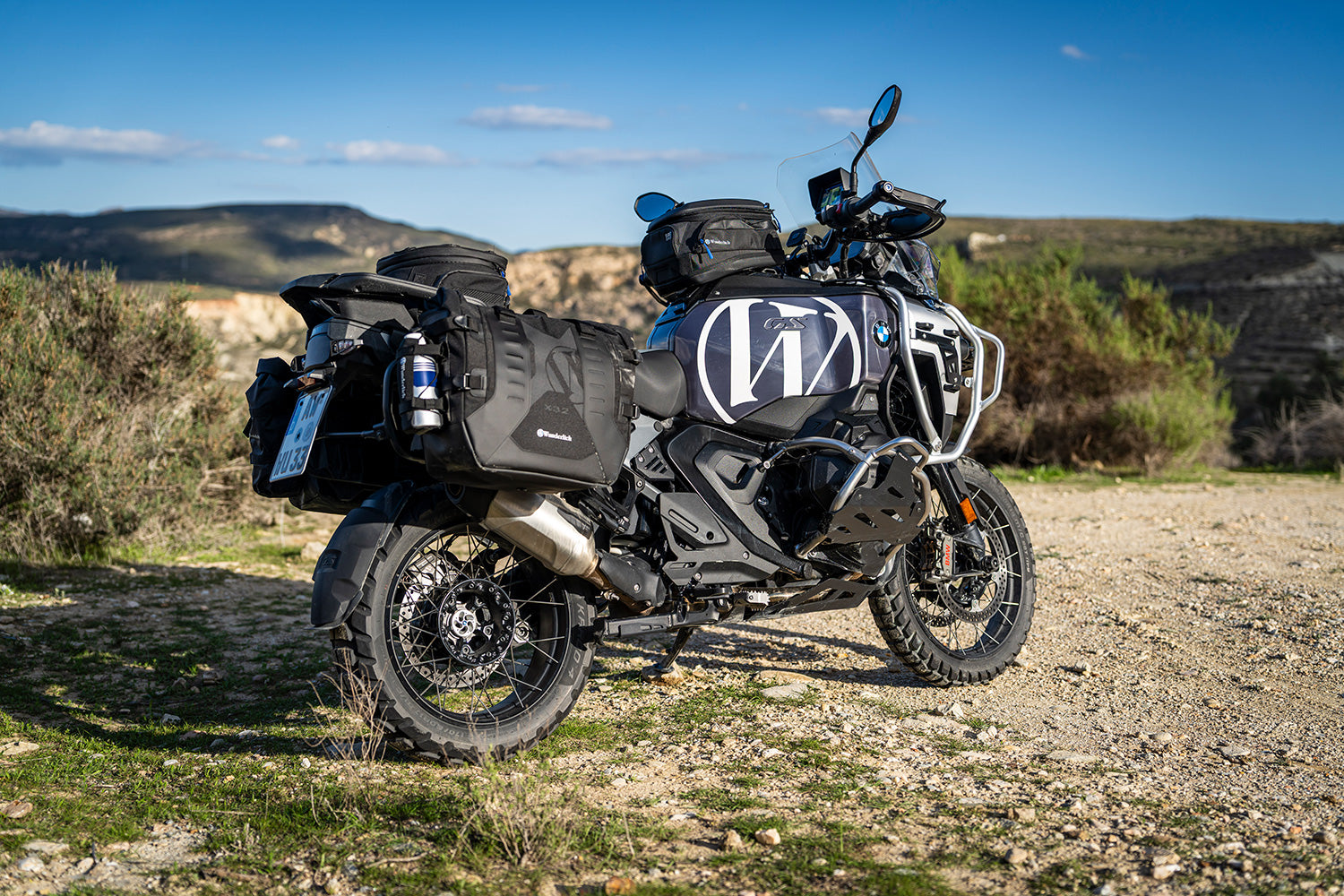 Wunderlich Pannier X-Rack Light Directlock | Black | BMW R 1300 GS Adventure - Pyramid Motorcycle Accessories