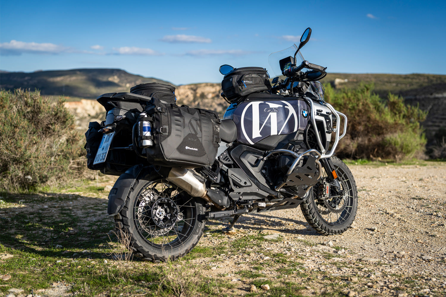 Wunderlich Pannier X-Rack Light Directlock | Black | BMW R 1300 GS Adventure - Pyramid Motorcycle Accessories