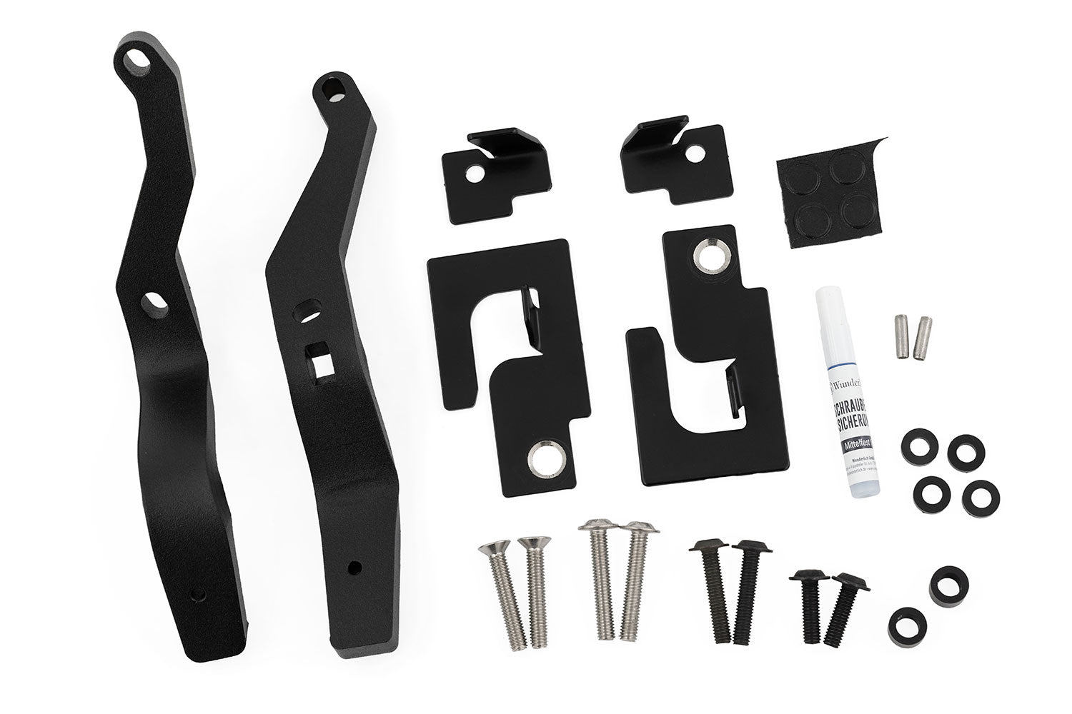 Wunderlich Adapter Set for Vario Cases | R 1300 GS | BlackΒ -Β Β Pyramid Motorcycle Accessories
