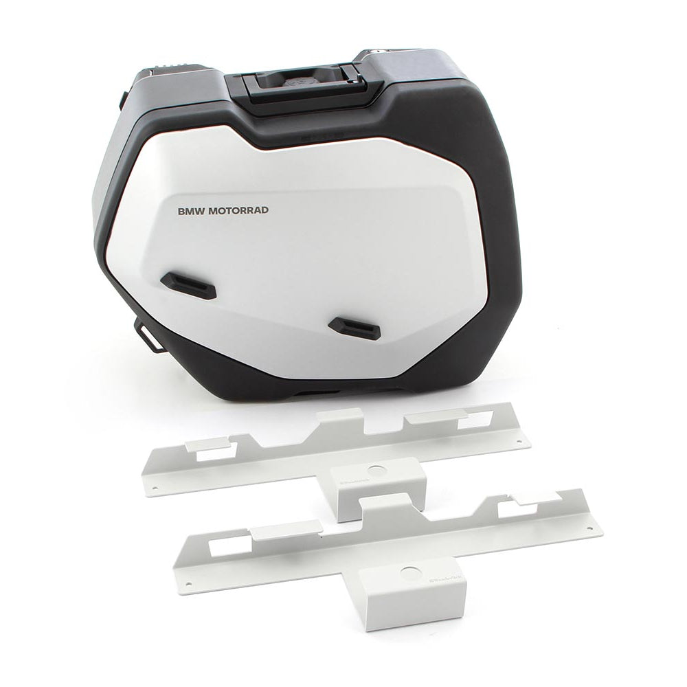 Wunderlich Wall Mount For Vario Case Set | Silver | BMW R 1300 GS - Pyramid Motorcycle Accessories