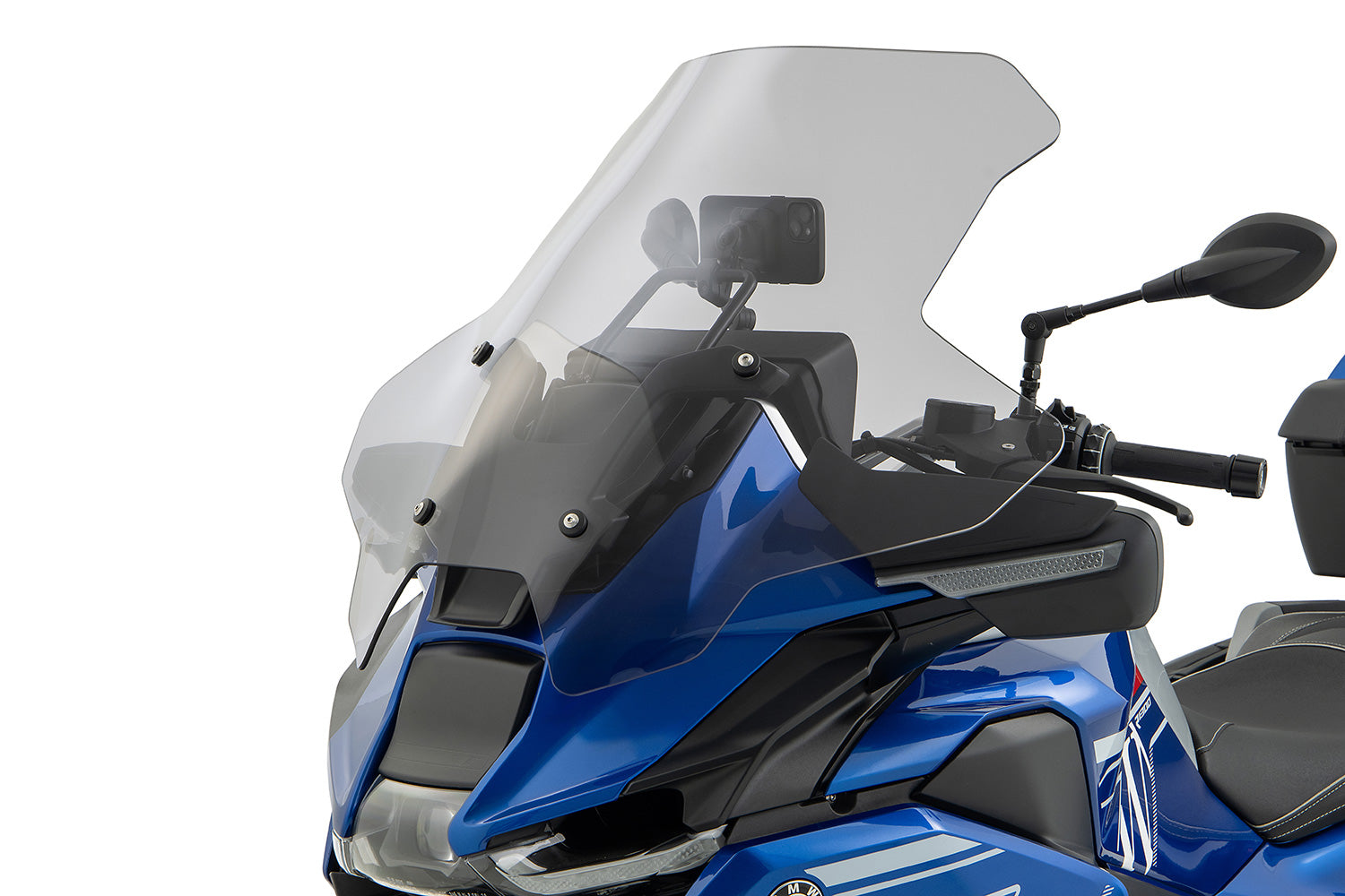 Wunderlich Marathon Windshield | Light Smoke | BMW R 1200 RS - Pyramid Motorcycle Accessories