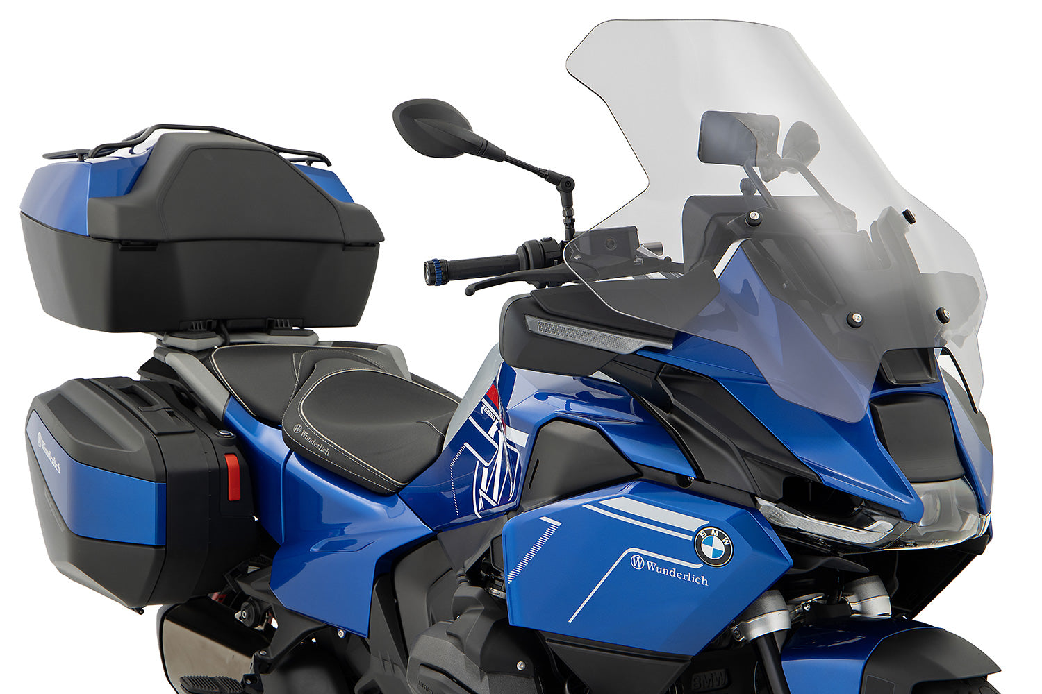 Wunderlich Marathon Windshield | Light Smoke | BMW R 1200 RS - Pyramid Motorcycle Accessories