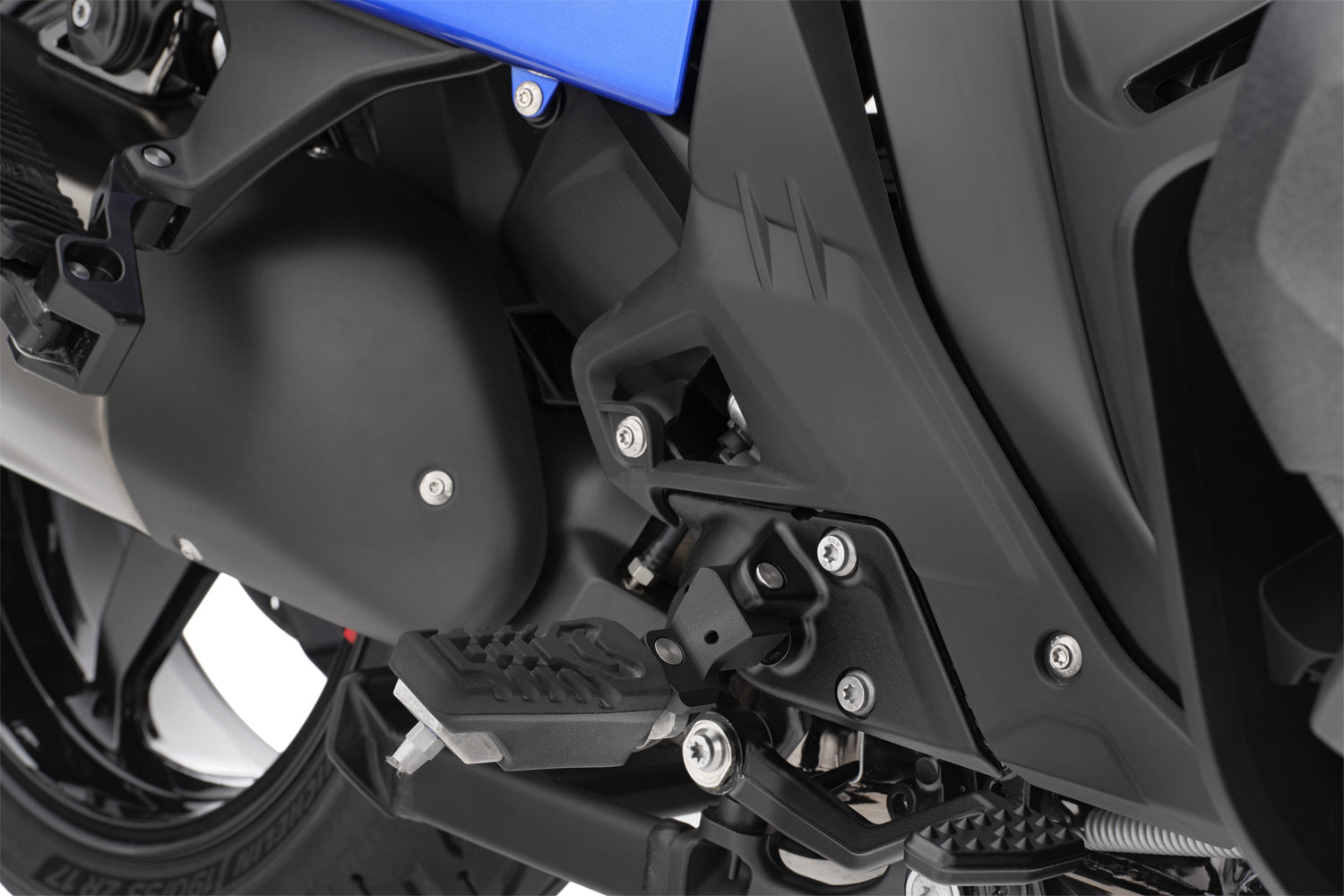 Wunderlich Ergo Rider Footrest Relocation | Silver | K 1600 GT - Pyramid Motorcycle Accessories