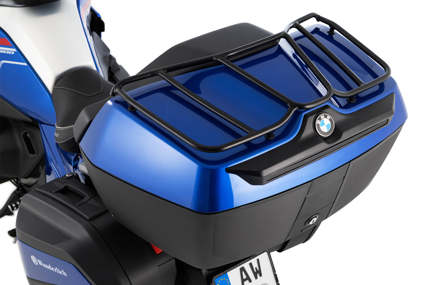 Wunderlich Tour Top Case Luggage Rack | Black | BMW R 1300 RT - Pyramid Motorcycle Accessories