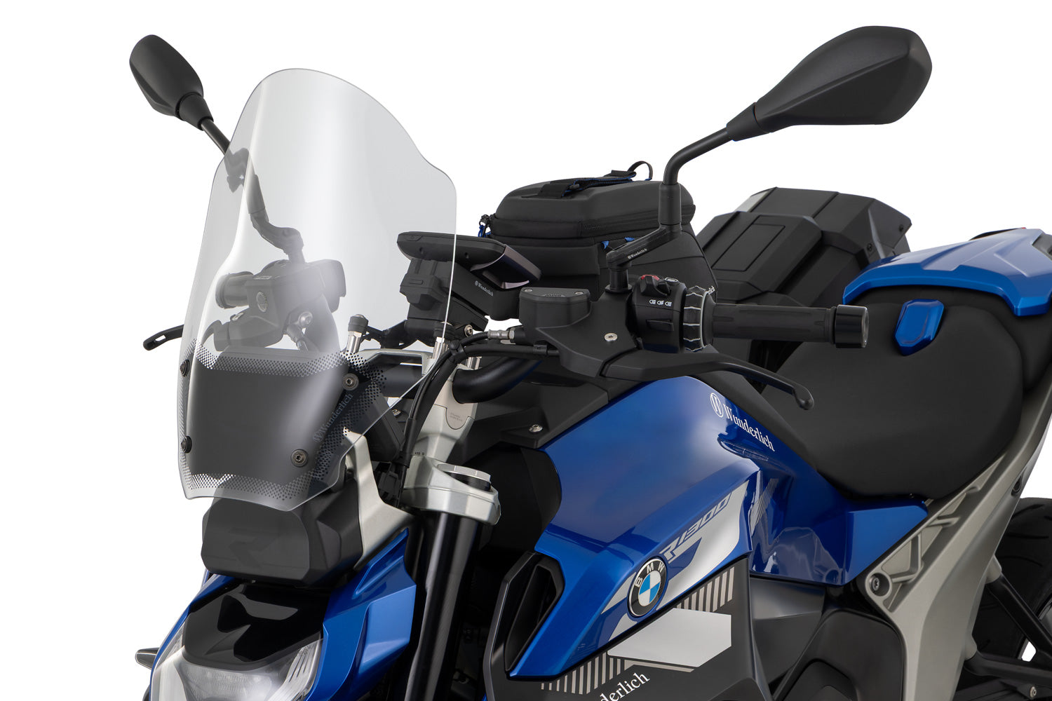 Wunderlich Marathon Windshield | Clear | BMW S 1000 R - Pyramid Motorcycle Accessories
