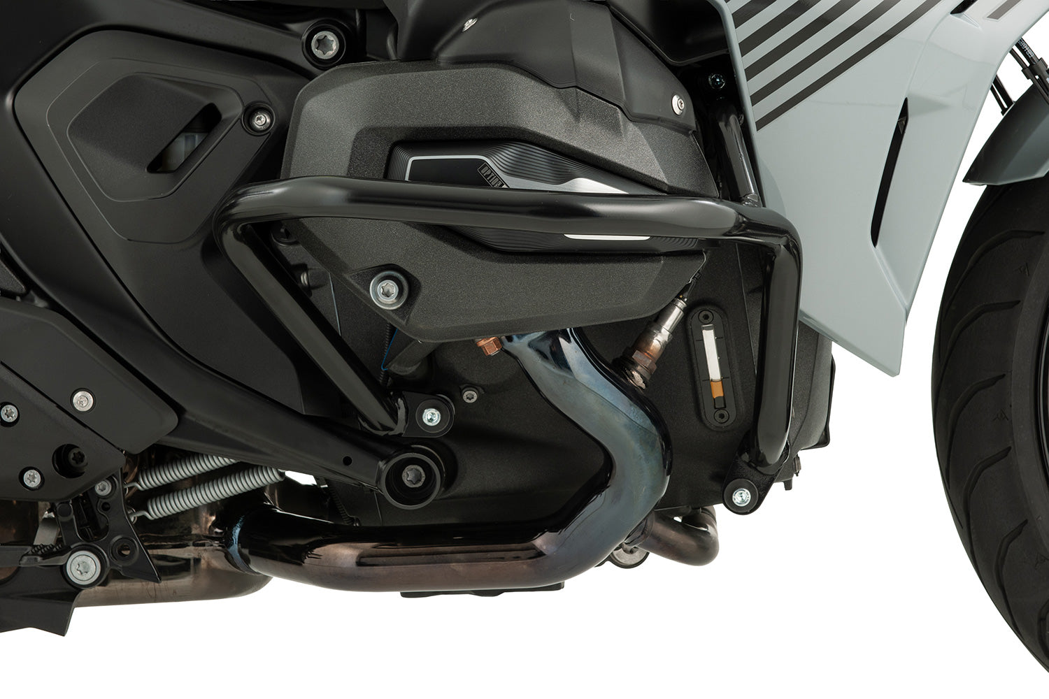 Wunderlich Rock Guard Set For Engine Protection Bars | Black | BMW R 1200 GS - Pyramid Motorcycle Accessories