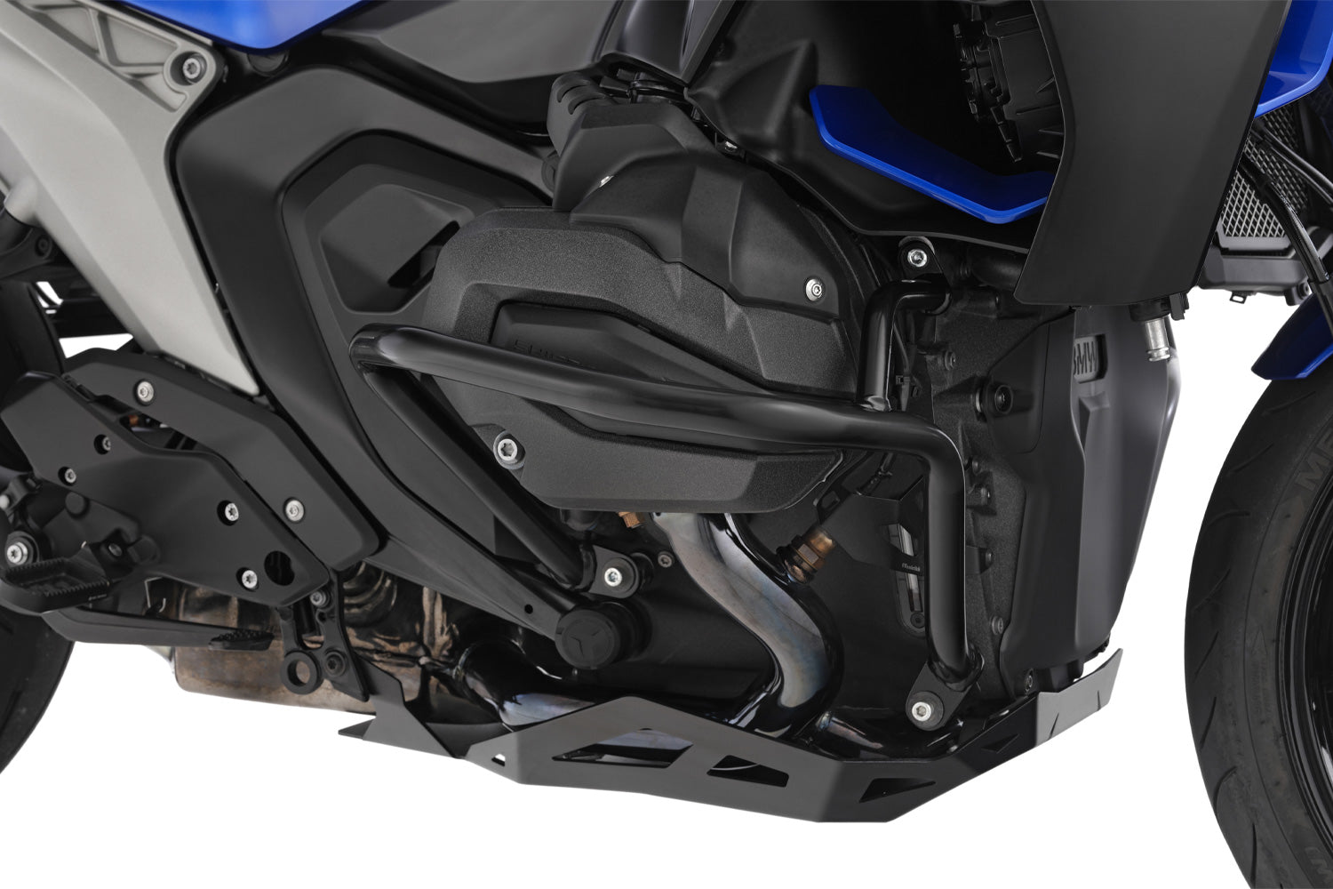 Wunderlich Rock Guard Set For Engine Protection Bars | Black | BMW R 1200 GS - Pyramid Motorcycle Accessories