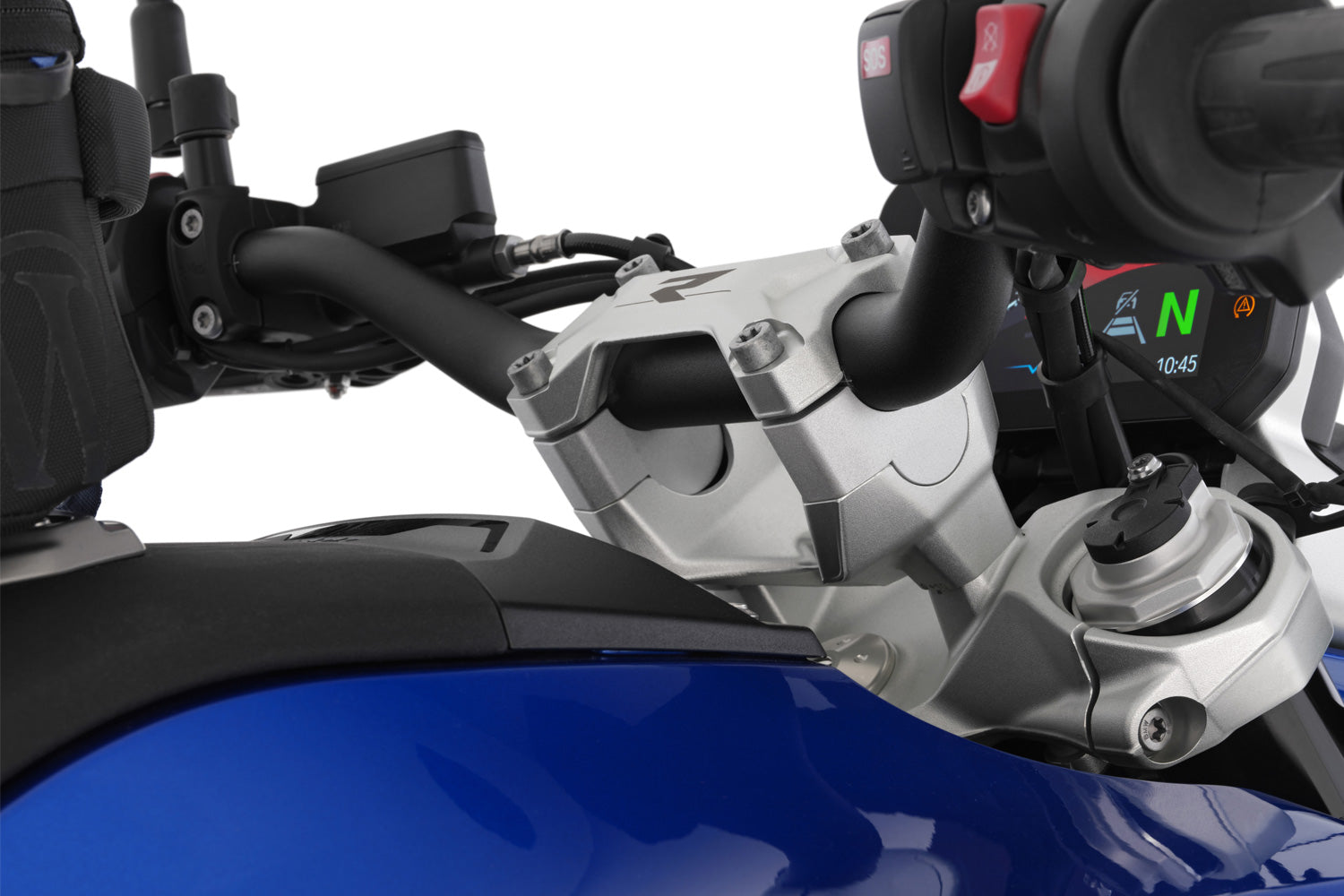 Wunderlich Ergo Passenger Footrest Lowering Kit for BMW | BlackΒ -Β Β Pyramid Motorcycle Accessories