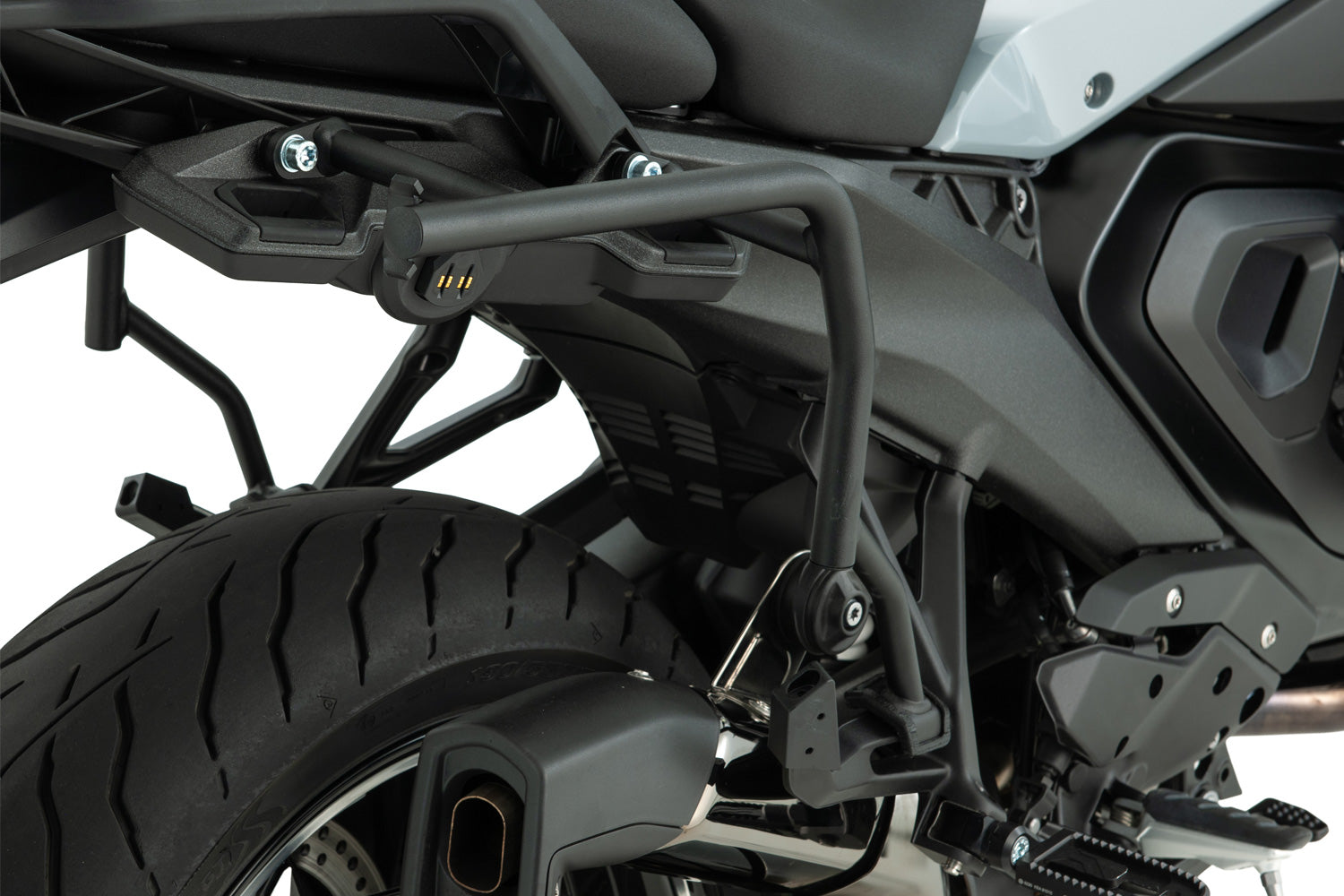 Wunderlich Luggage System X-bag X32 with Luggage Mounts | Black | BMW R 1300 R - Pyramid Motorcycle Accessories