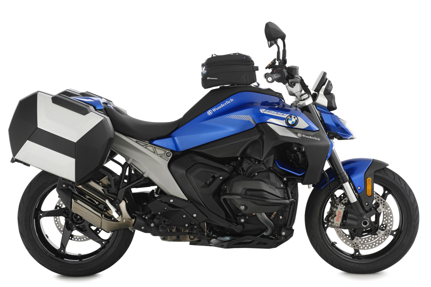 Wunderlich Luggage System X-bag Side Bags With X-rack Light Set | Black | BMW M 1000 XR - Pyramid Motorcycle Accessories