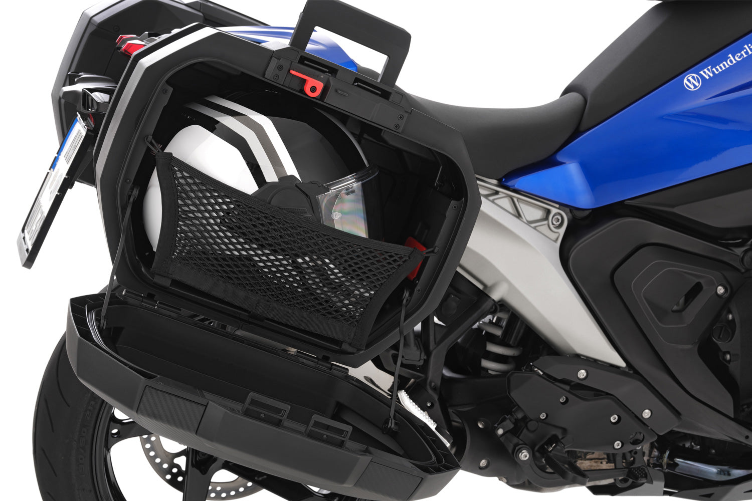 Wunderlich Luggage System Vario Case X-case Without Luggage Mounts | Black-Silver | BMW R 1300 R - Pyramid Motorcycle Accessories