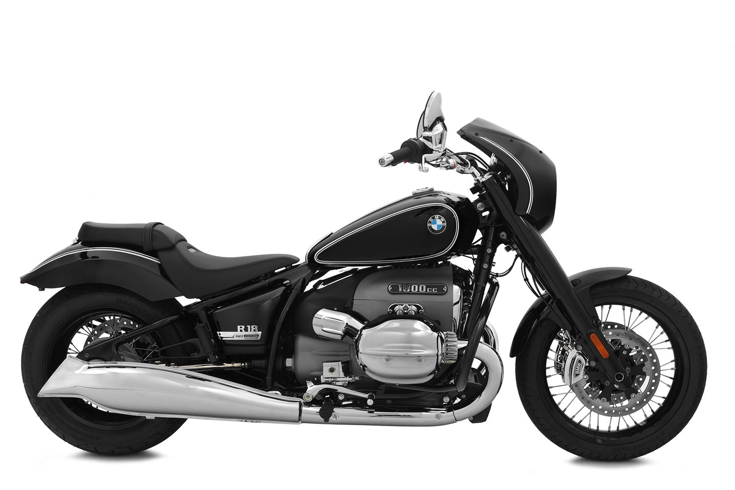 Wunderlich Cockpit Fairing Rock ’N‘ Roll | R 18 | Blackstorm Metallic - Pyramid Motorcycle Accessories