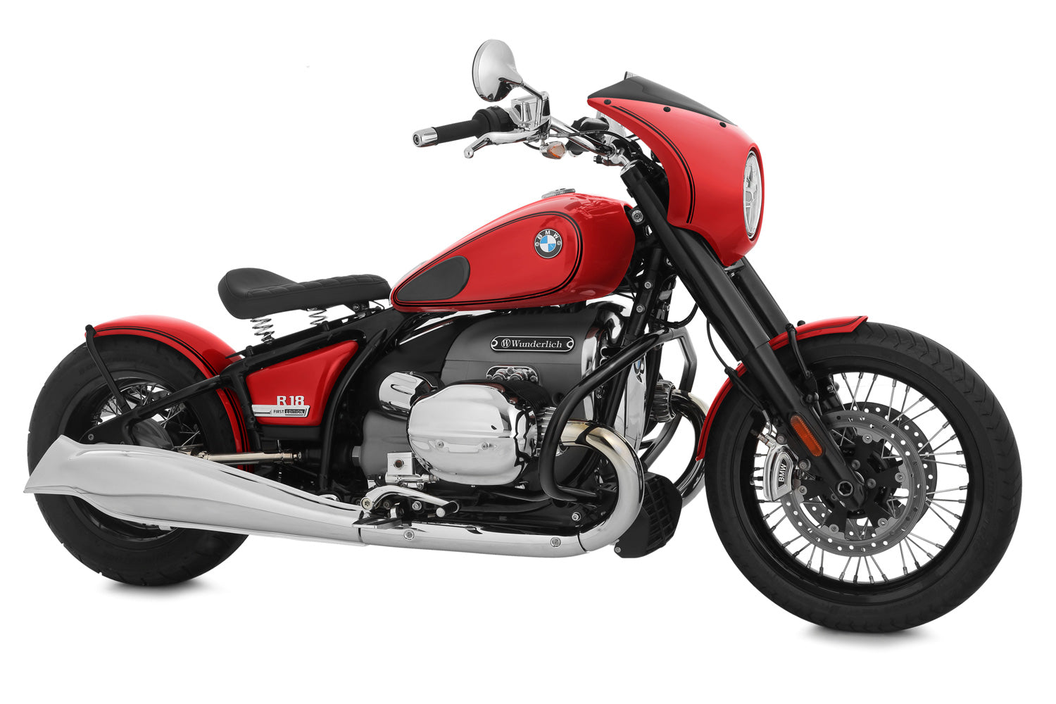 Wunderlich Cockpit Fairing Rock ’N‘ Roll | R 18 | Black - Pyramid Motorcycle Accessories