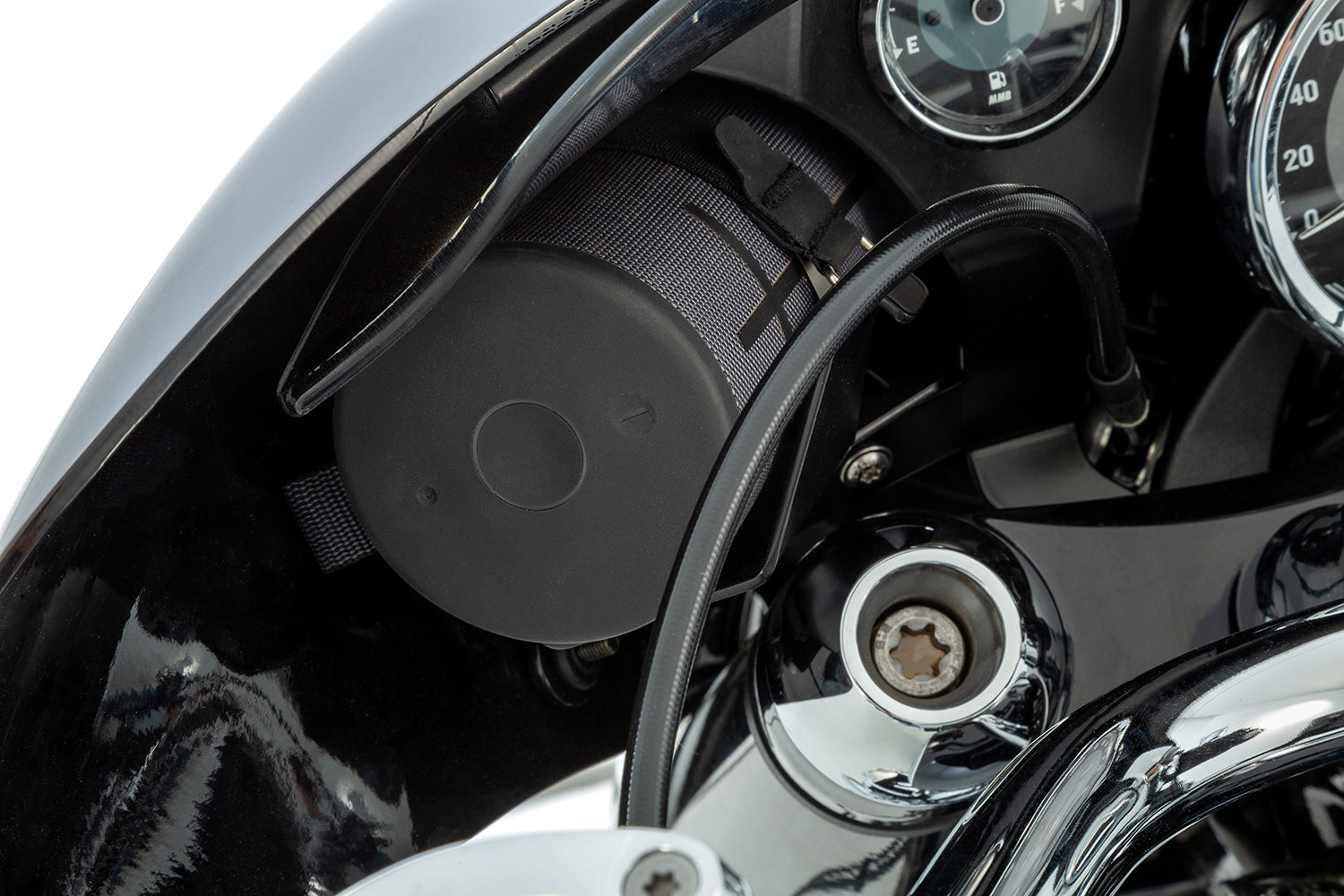 Wunderlich Loudspeaker/Bottle Holder For Highway Cockpit Fairing | Black | BMW R 18 - Pyramid Motorcycle Accessories