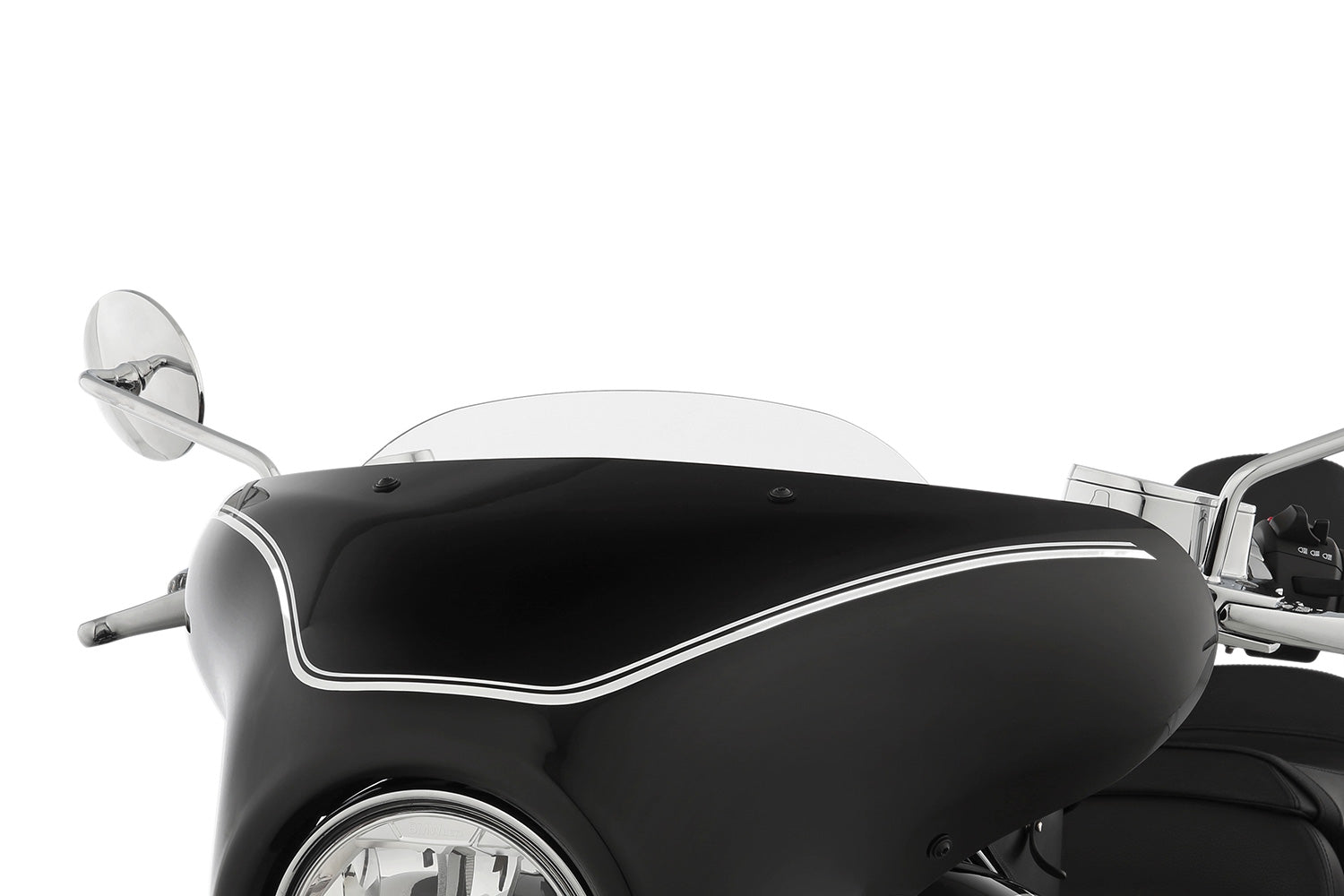 Wunderlich Screen Sport Windshield | Black | BMW R 18 - Pyramid Motorcycle Accessories